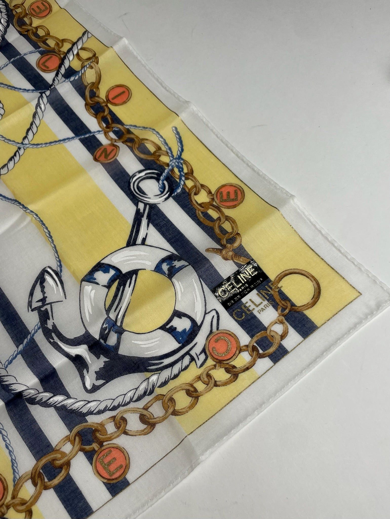 Celine Vintage Scarf Baroque Size ONE SIZE - 7 Thumbnail