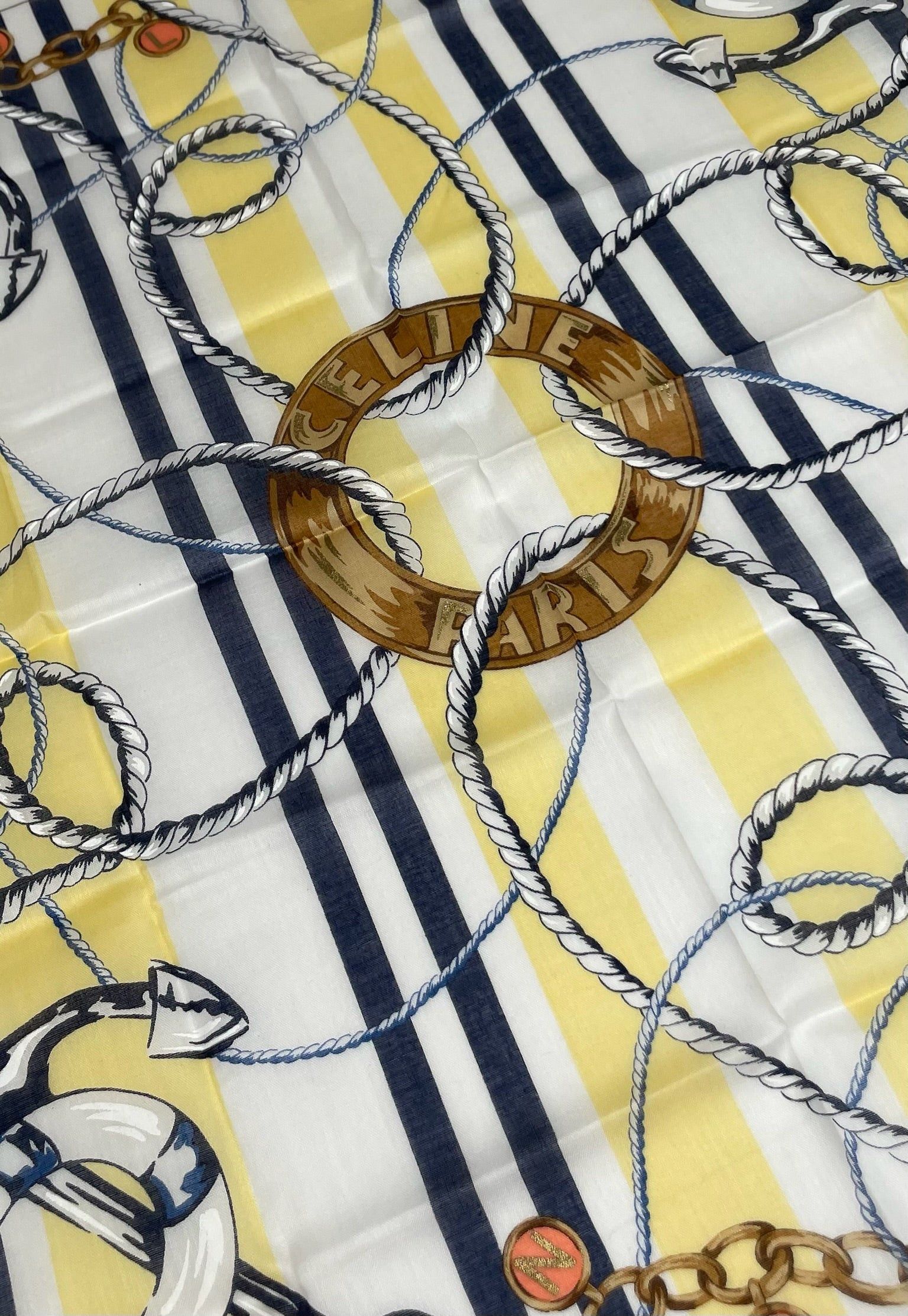 Celine Vintage Scarf Baroque Size ONE SIZE - 6 Thumbnail