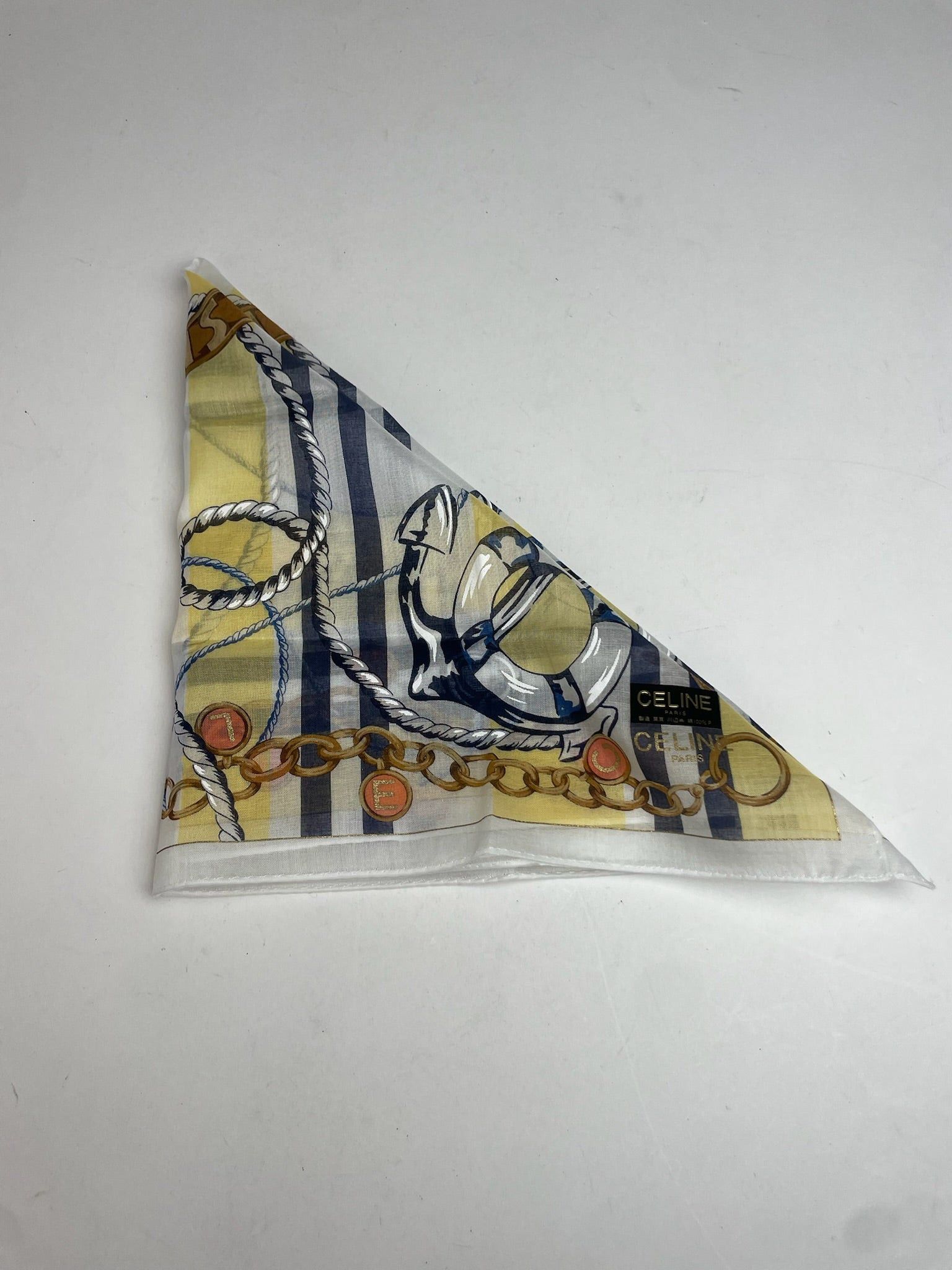 Celine Vintage Scarf Baroque Size ONE SIZE - 3 Thumbnail