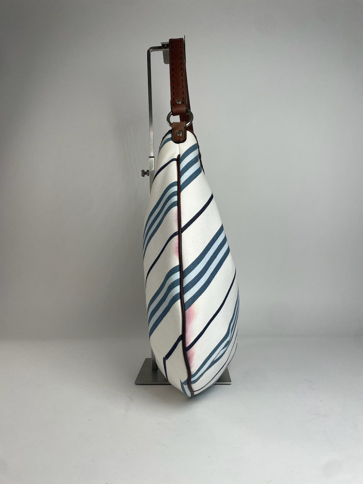 Burberry Vintage Striped Handbag beige Black Blue Size ONE SIZE - 8 Thumbnail
