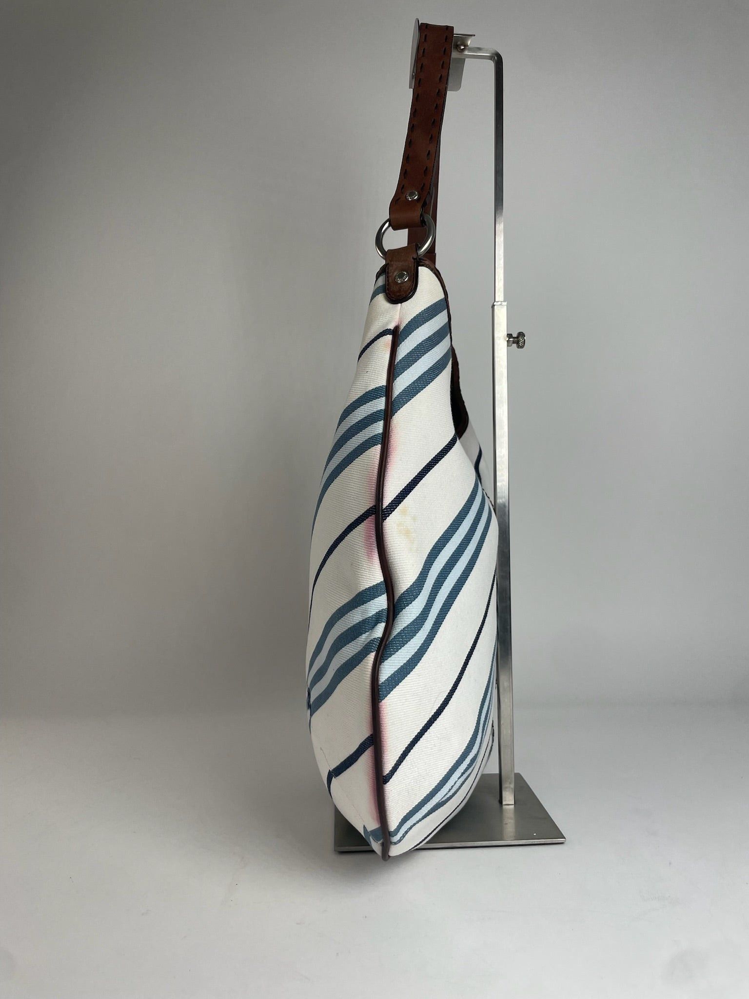 Burberry Vintage Striped Handbag beige Black Blue Size ONE SIZE - 6 Thumbnail