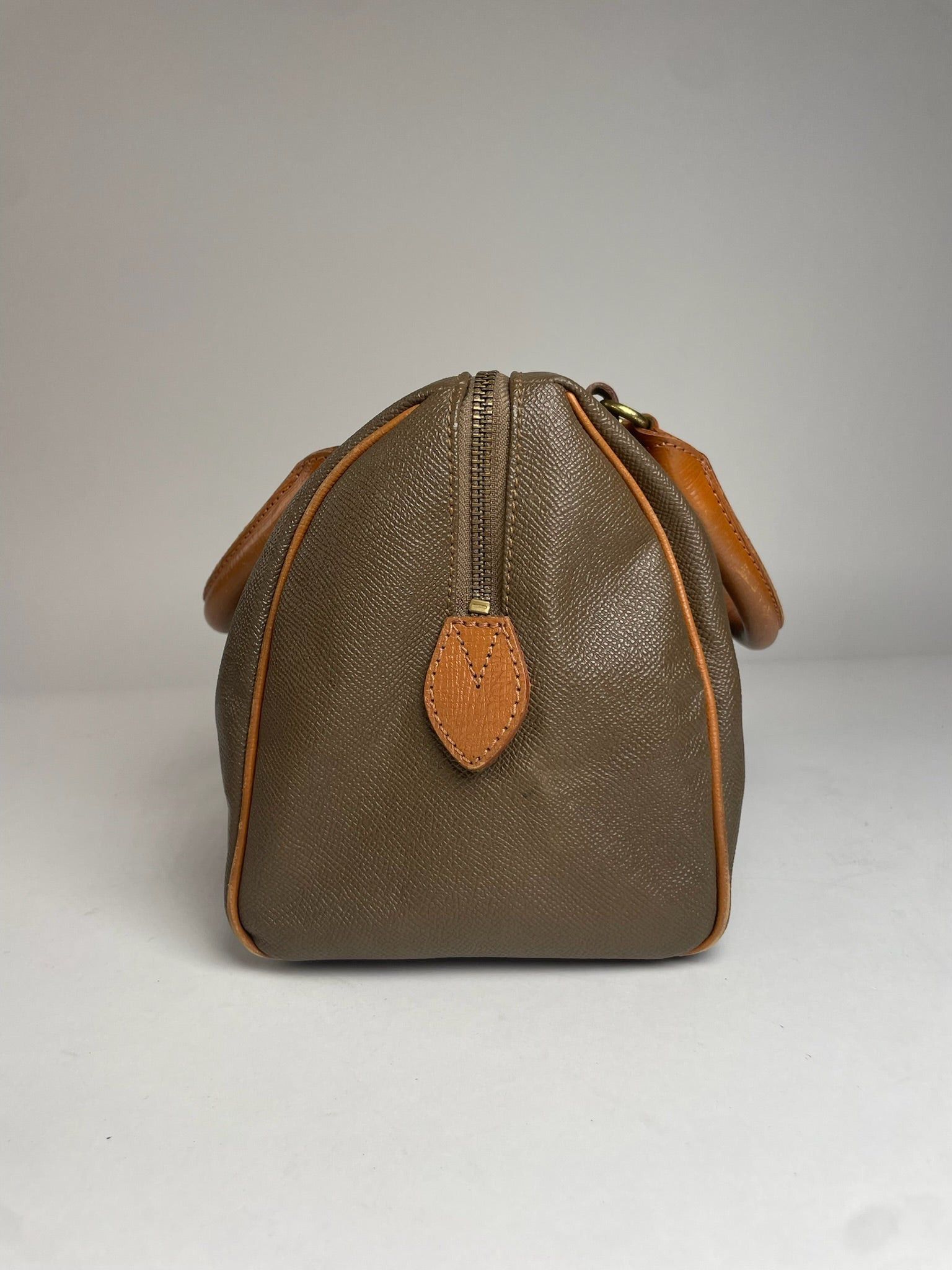 Courreges Vintage Leather Handbag Brown Size ONE SIZE - 8 Thumbnail