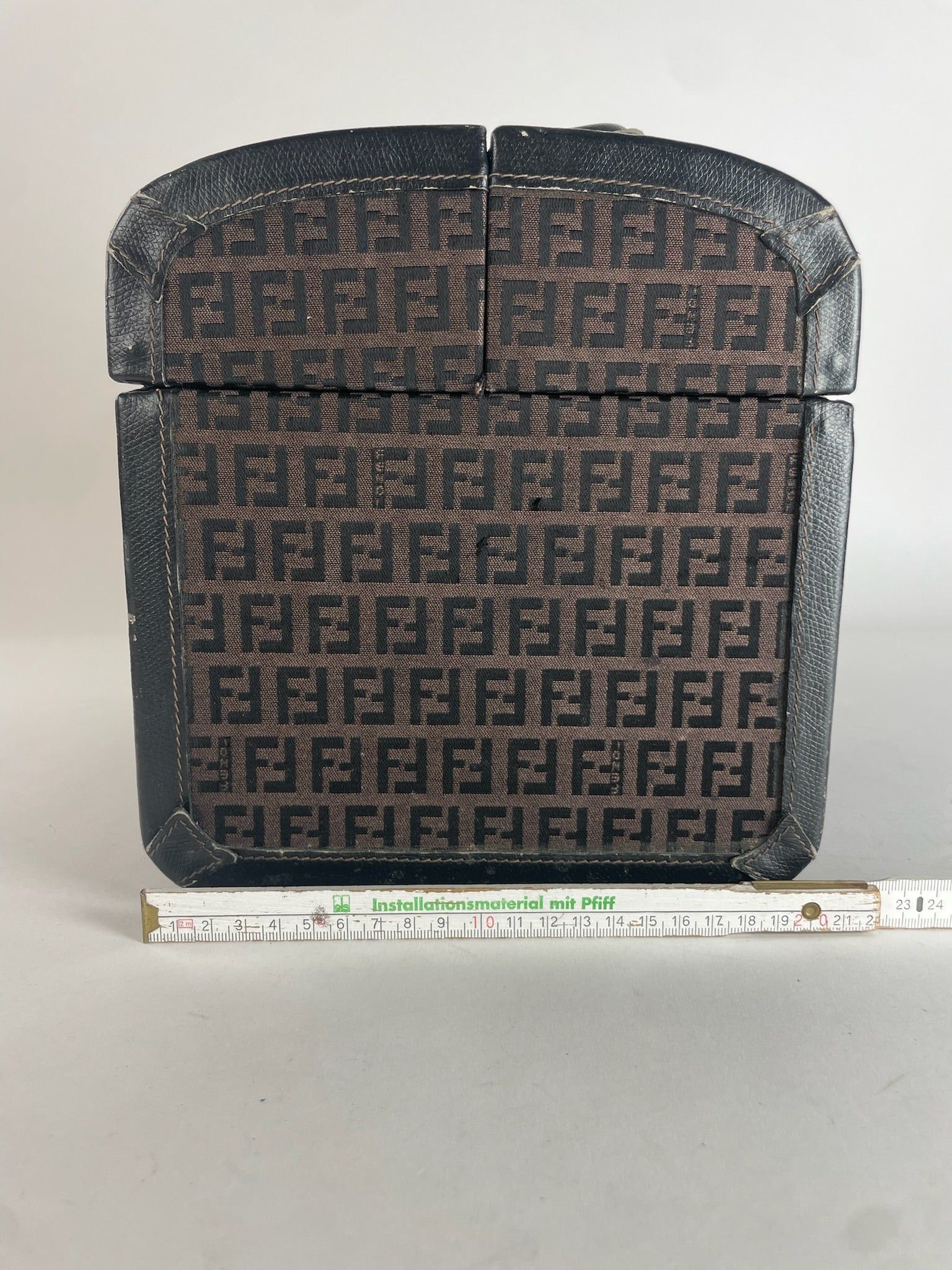 Fendi Vintage Roma Travel Case FF Monogram Brown Size ONE SIZE - 6 Thumbnail