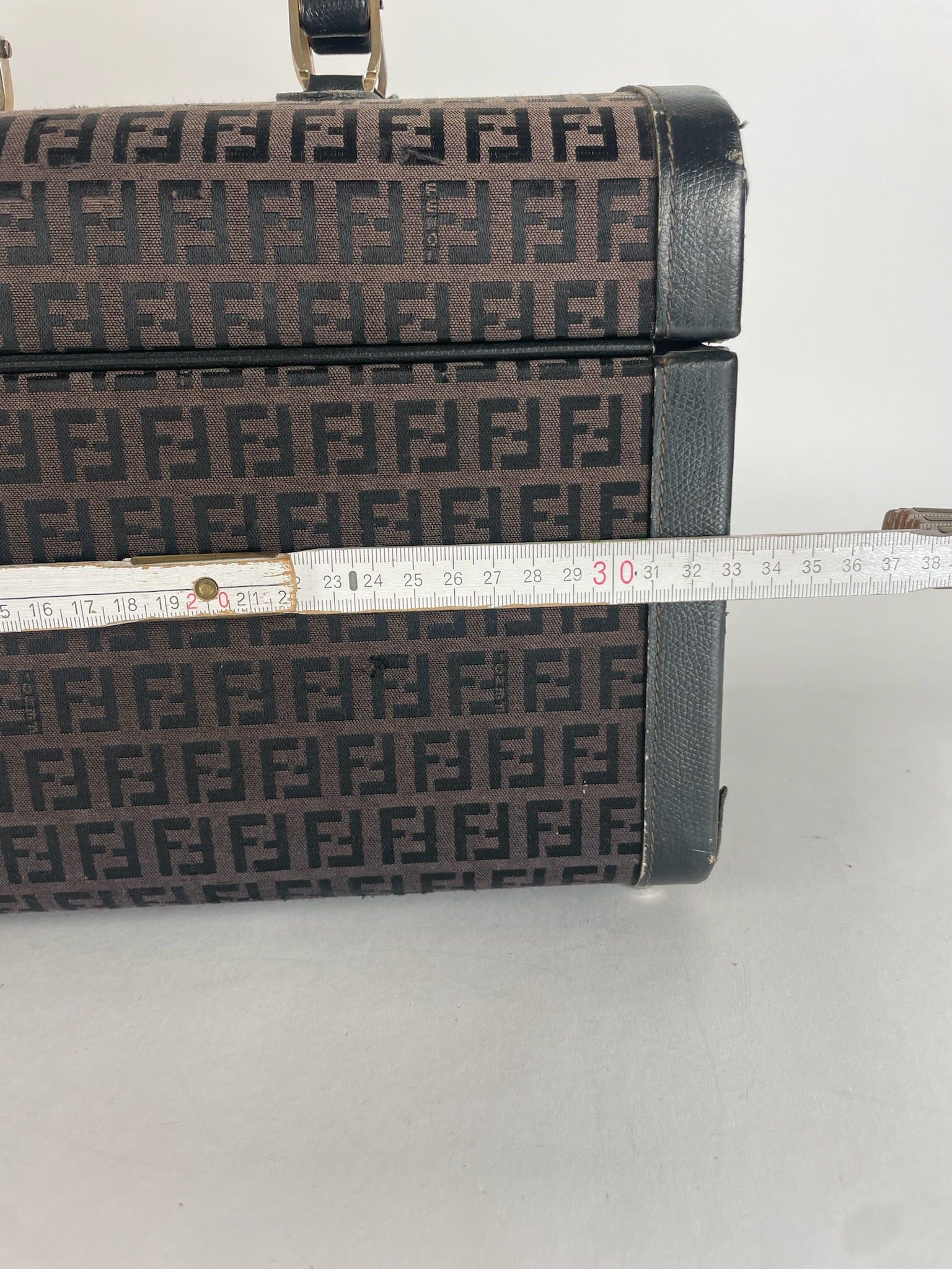 Fendi Vintage Roma Travel Case FF Monogram Brown Size ONE SIZE - 4 Thumbnail