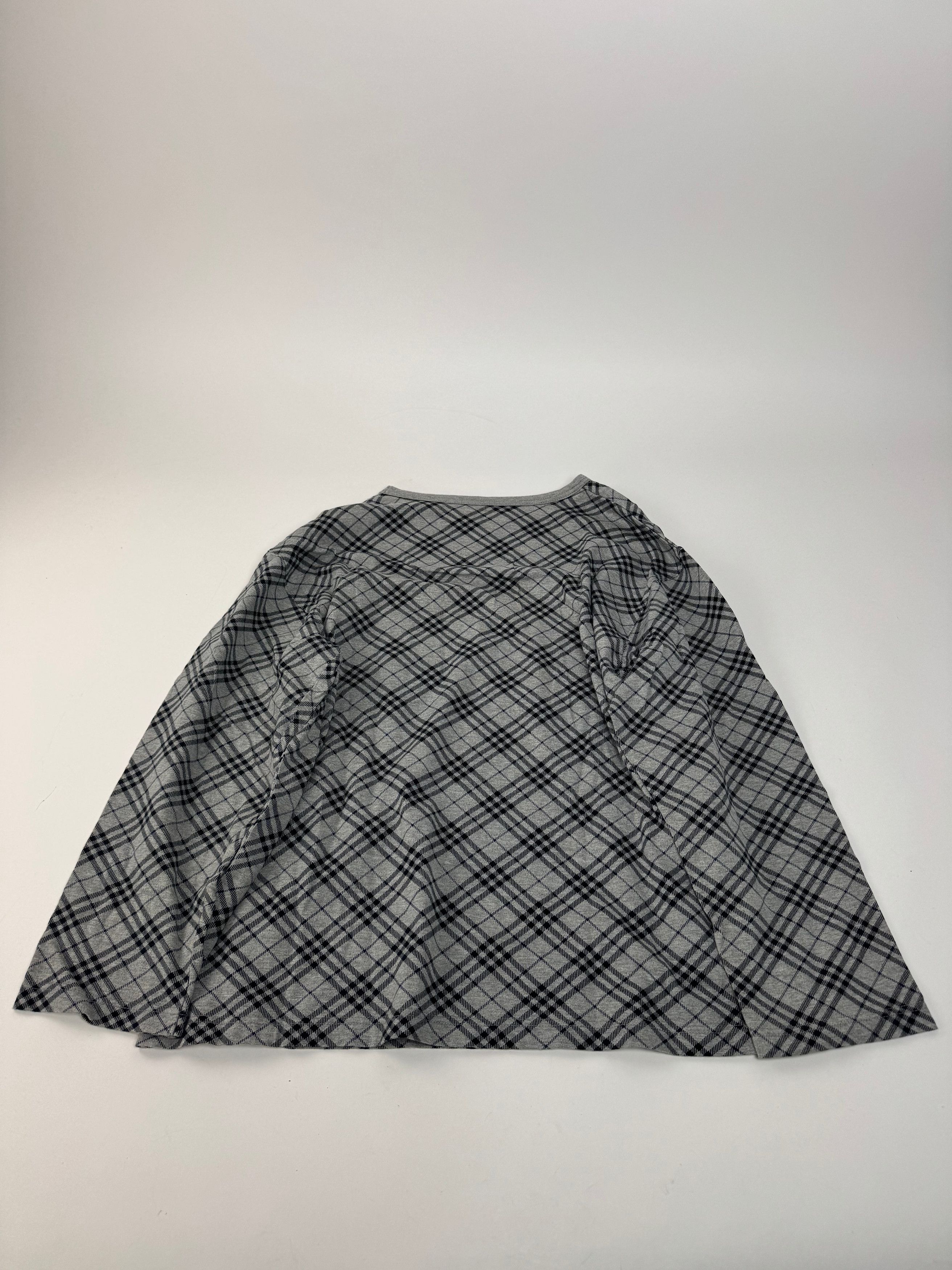Burberry Vintage Checked Crewneck Sweater L Grey Black Size L / US 10 / IT 46 - 11 Thumbnail