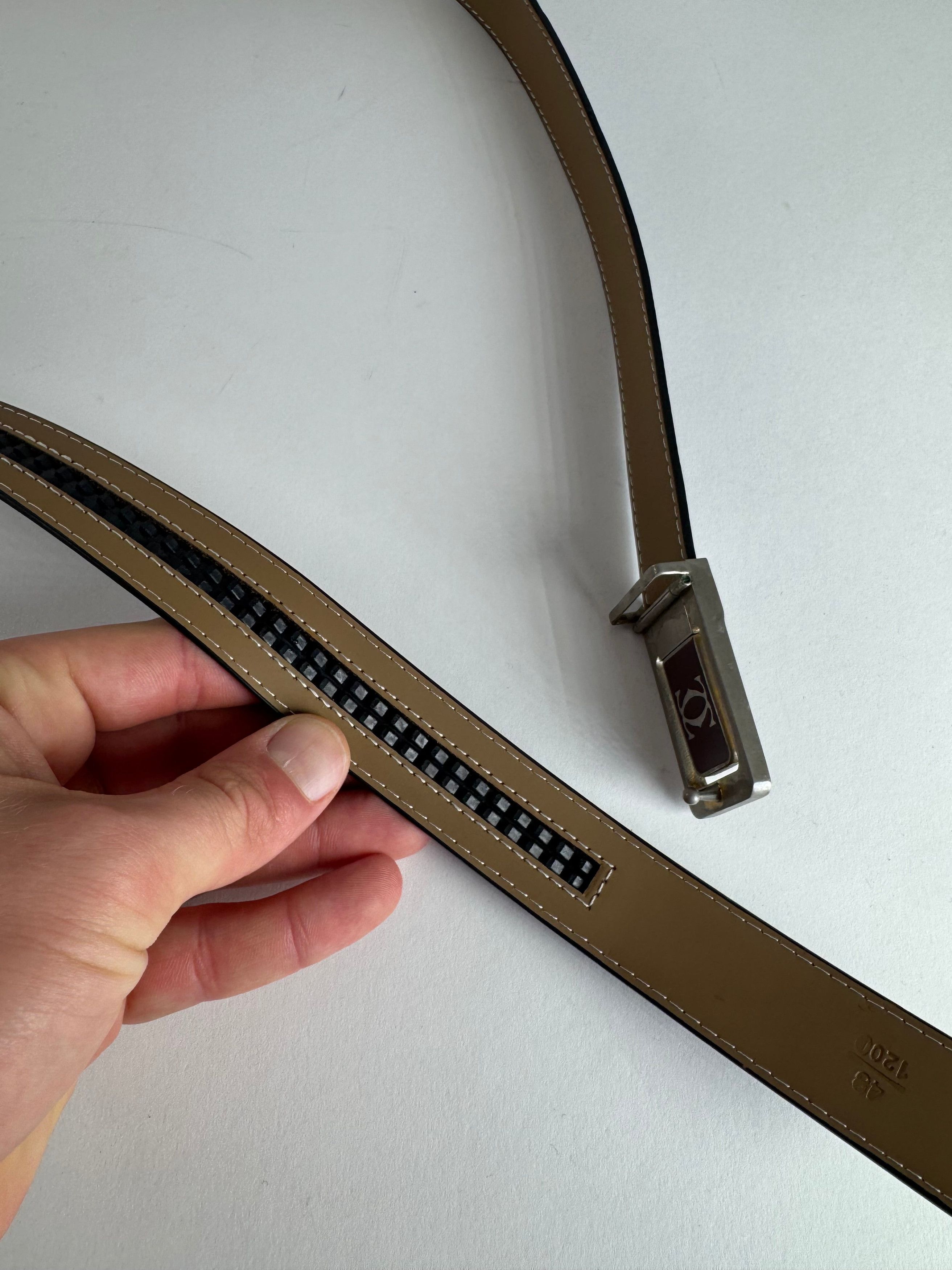 Cartier Vintage Leather Belt Black Size ONE SIZE - 5 Thumbnail