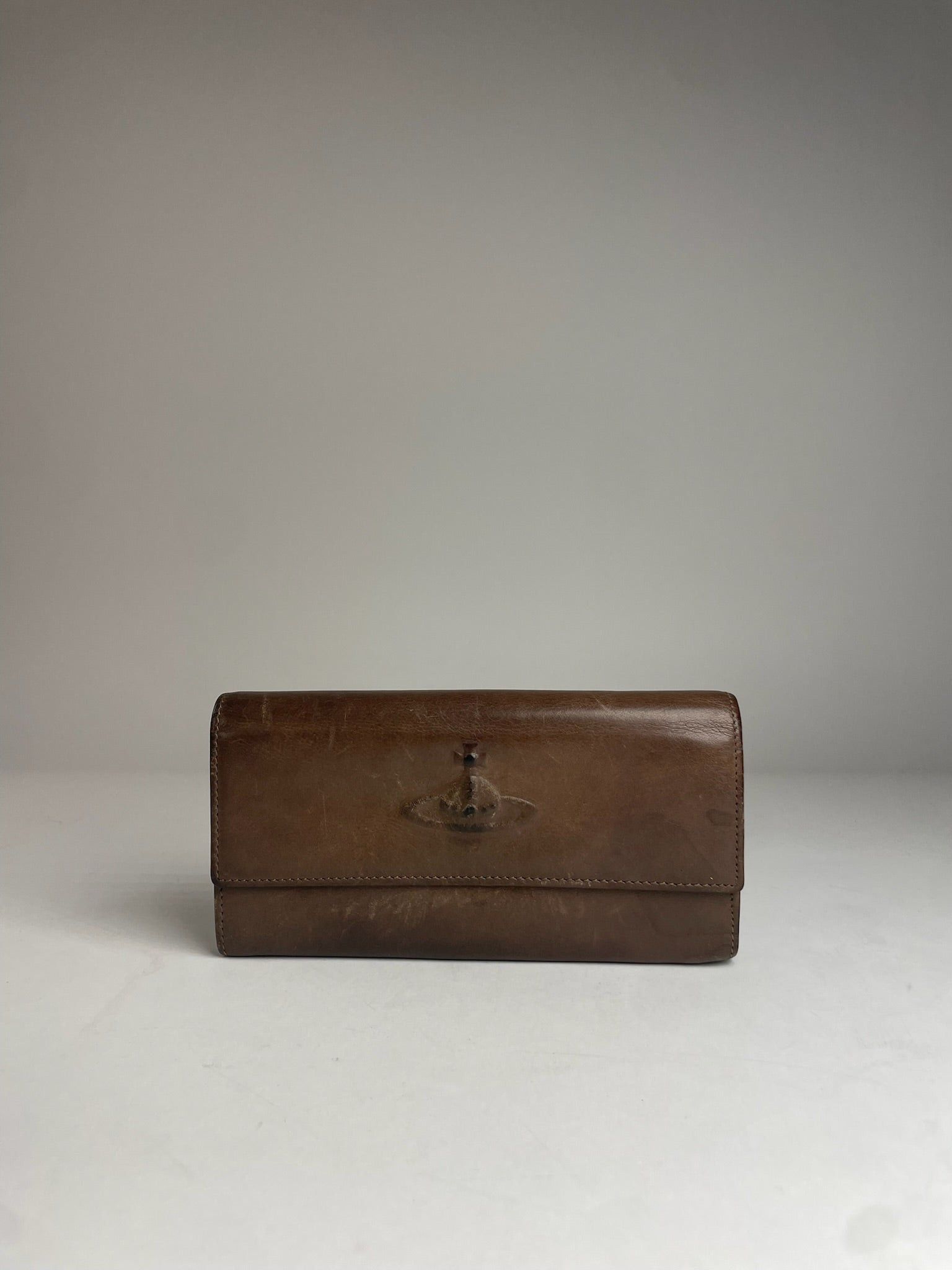 Vivienne Westwood Vintage Leather Wallet Brown Size ONE SIZE - 9 Thumbnail