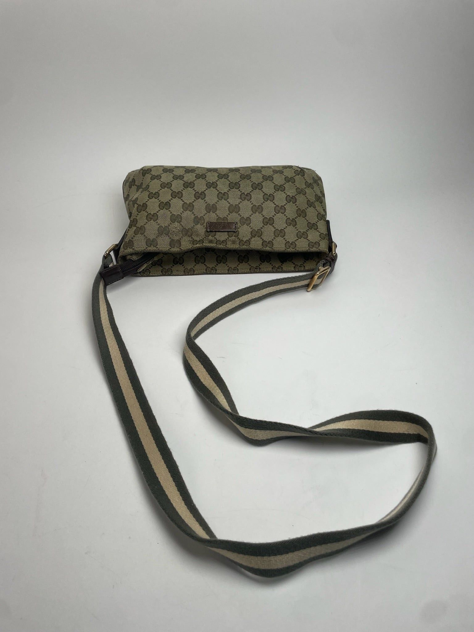 Gucci Vintage Multiway Monogram Bag Beige Brown Size ONE SIZE - 9 Thumbnail