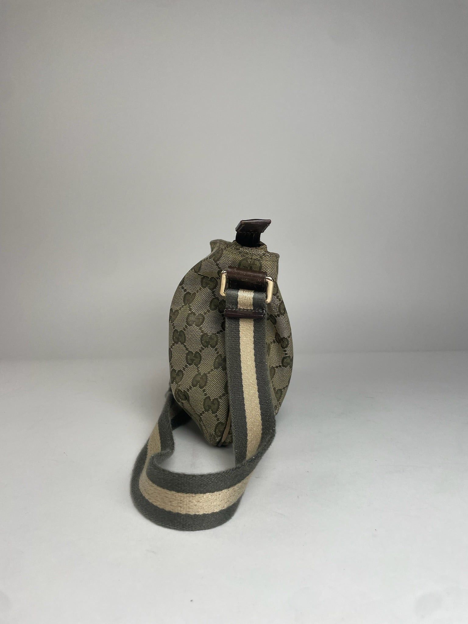 Gucci Vintage Multiway Monogram Bag Beige Brown Size ONE SIZE - 12 Thumbnail