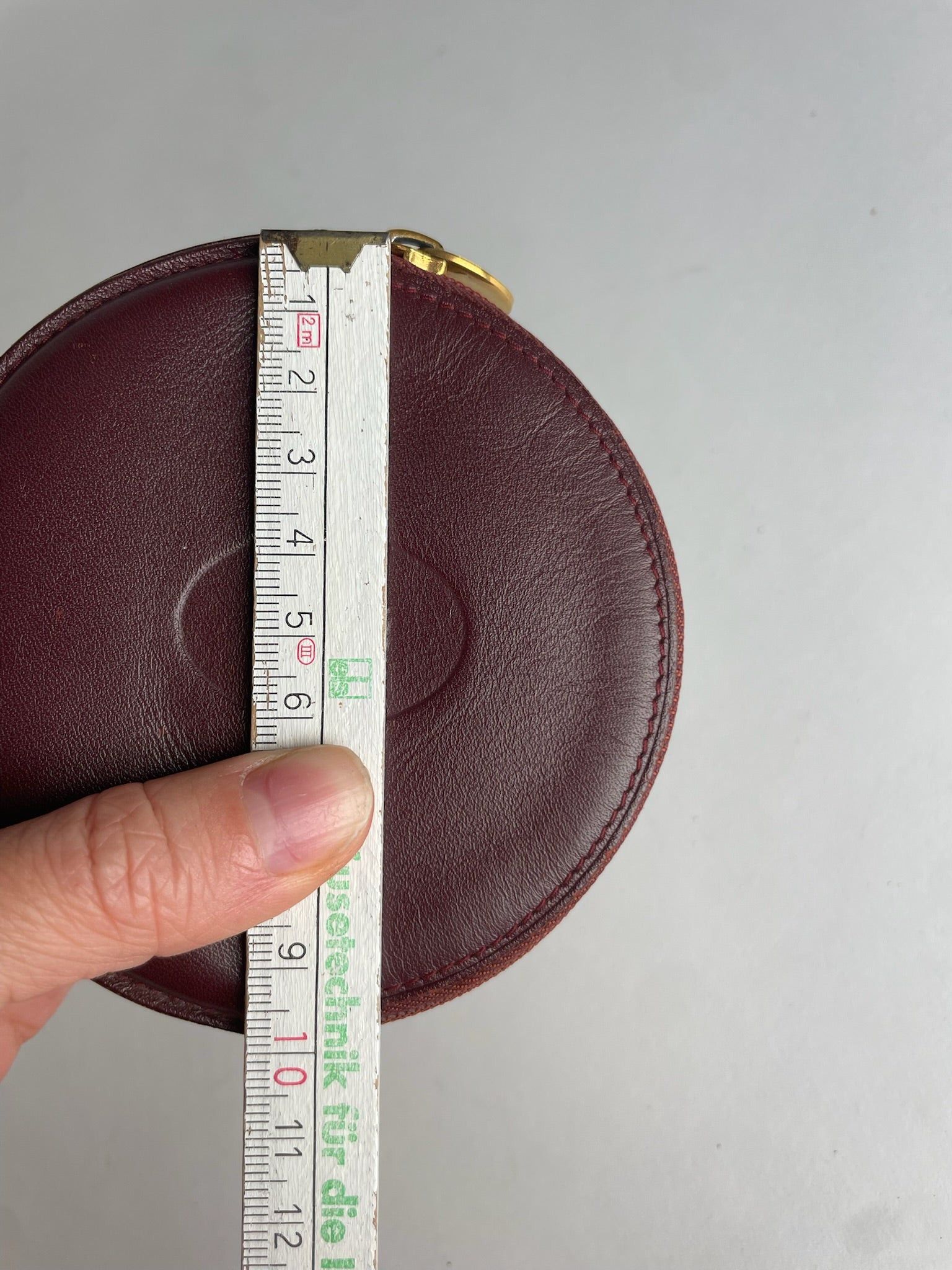 Cartier Vintage Leather Purse burgundy Size ONE SIZE - 3 Thumbnail