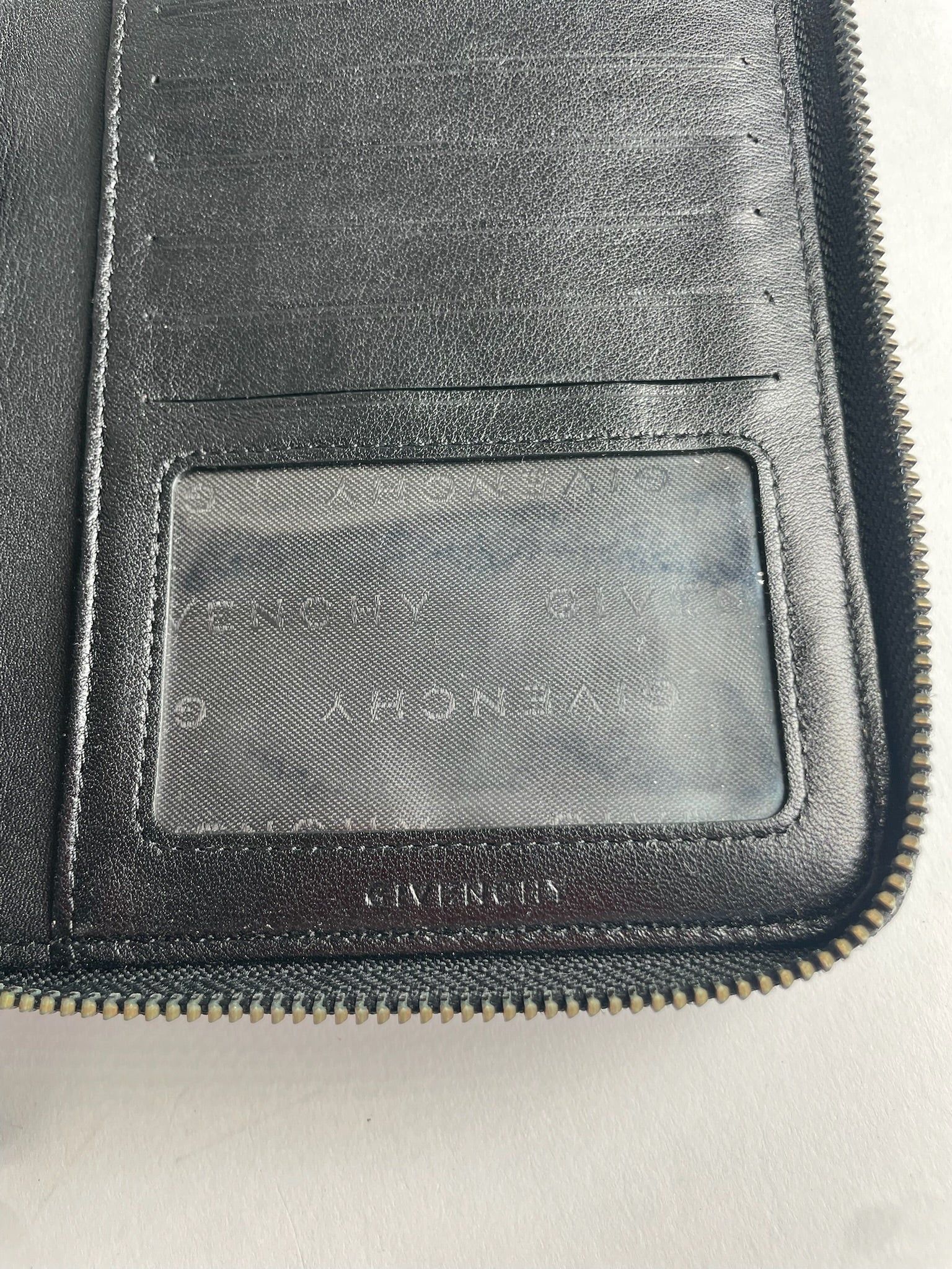 Givenchy Vintage Leather Clutch Black Size ONE SIZE - 7 Thumbnail