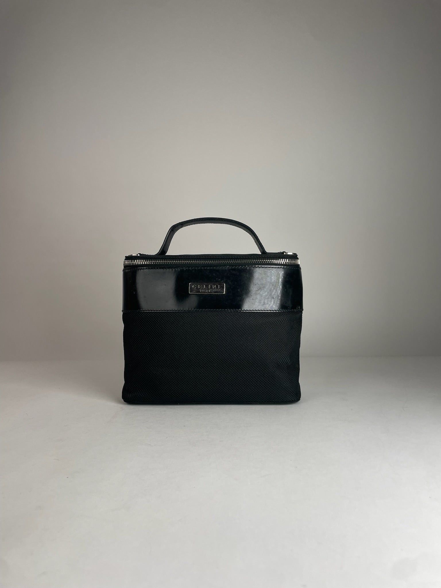 Celine Vintage Mini Handbag Black Size ONE SIZE - 8 Thumbnail