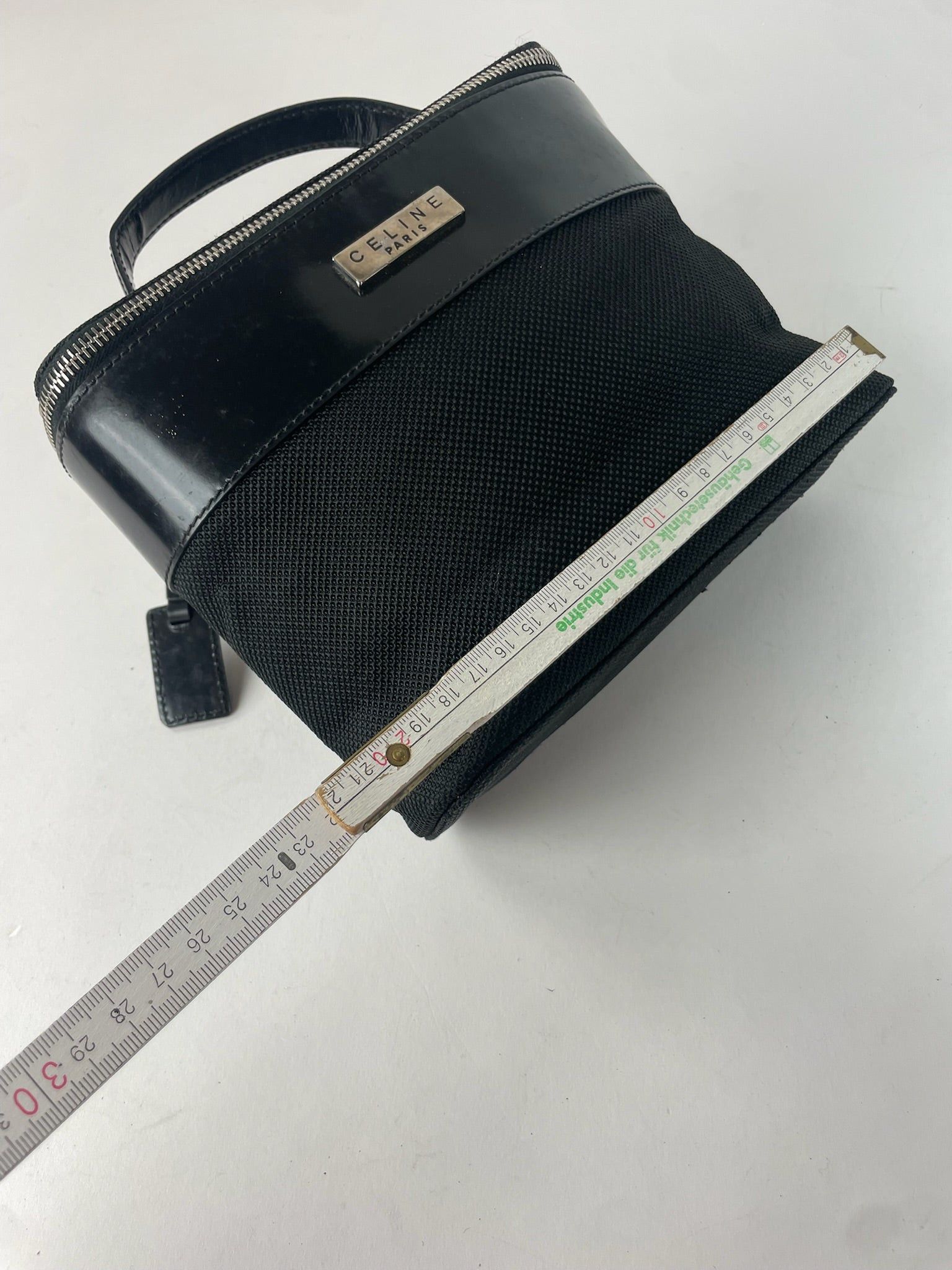 Celine Vintage Mini Handbag Black Size ONE SIZE - 11 Thumbnail
