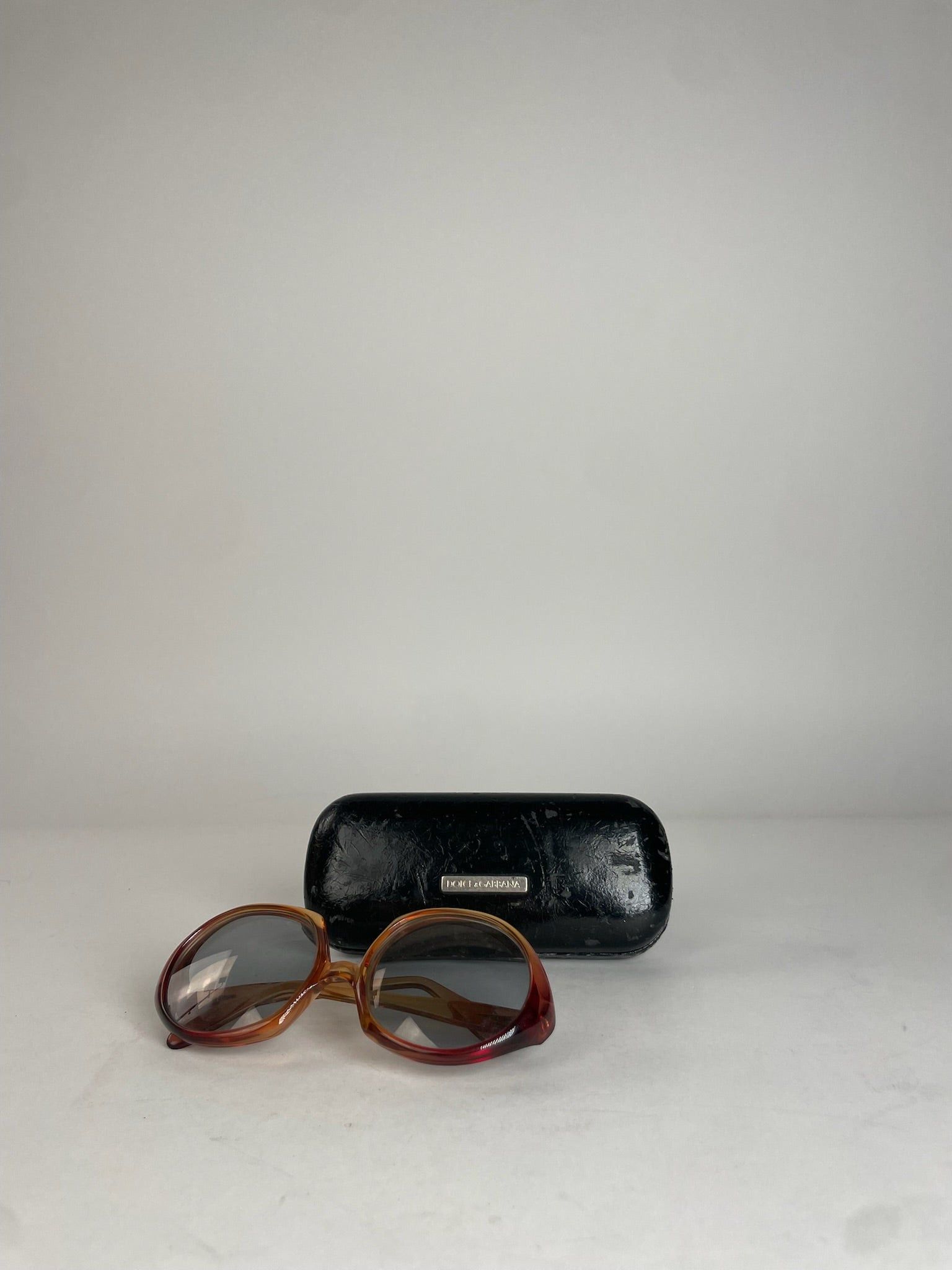 Dior Vintage Retro Sunglasses Orange Yellow Size ONE SIZE - 6 Thumbnail