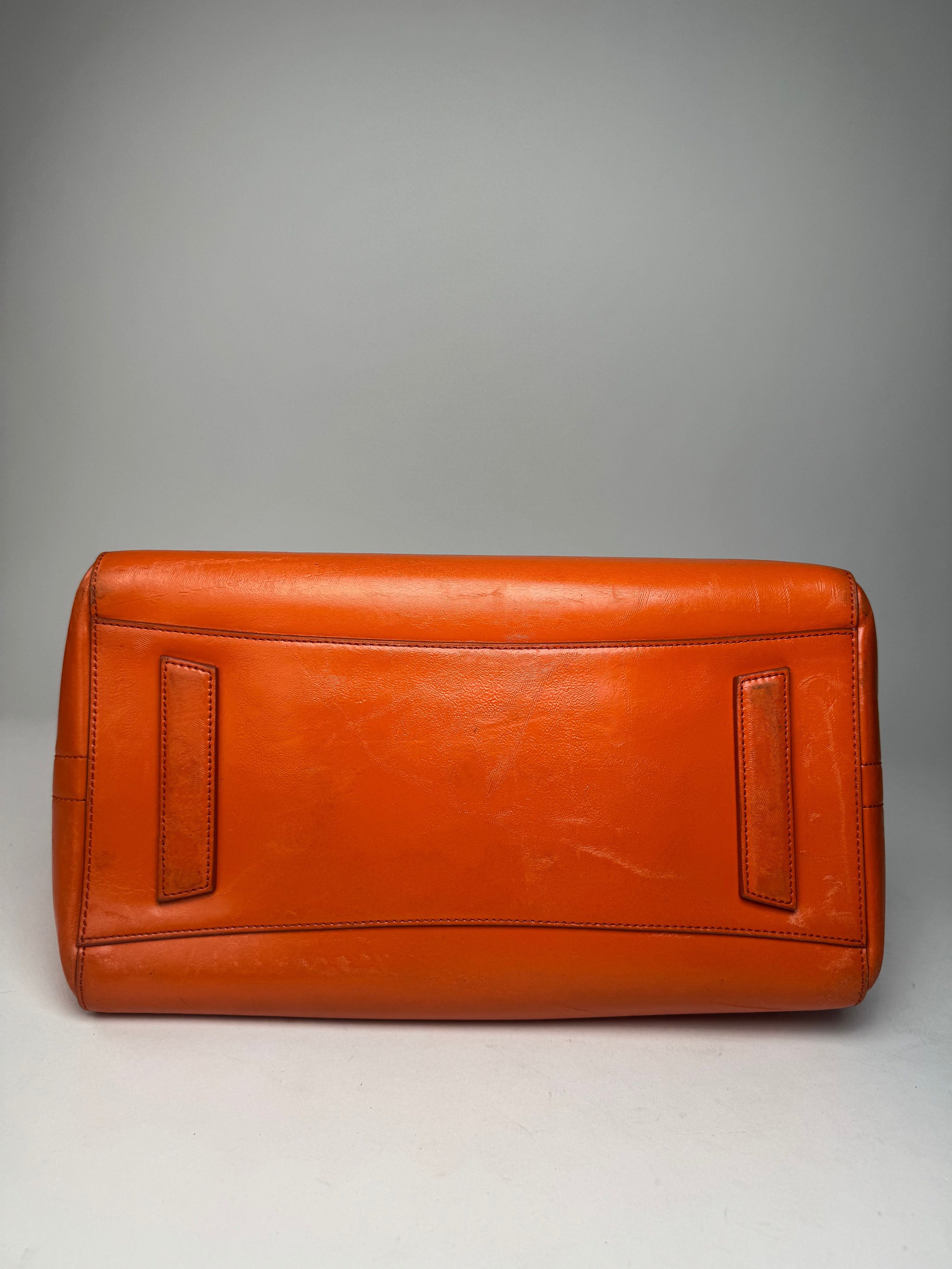 Givenchy Vintage Antigona 2Way Leather Bag Orange Size ONE SIZE - 14 Thumbnail