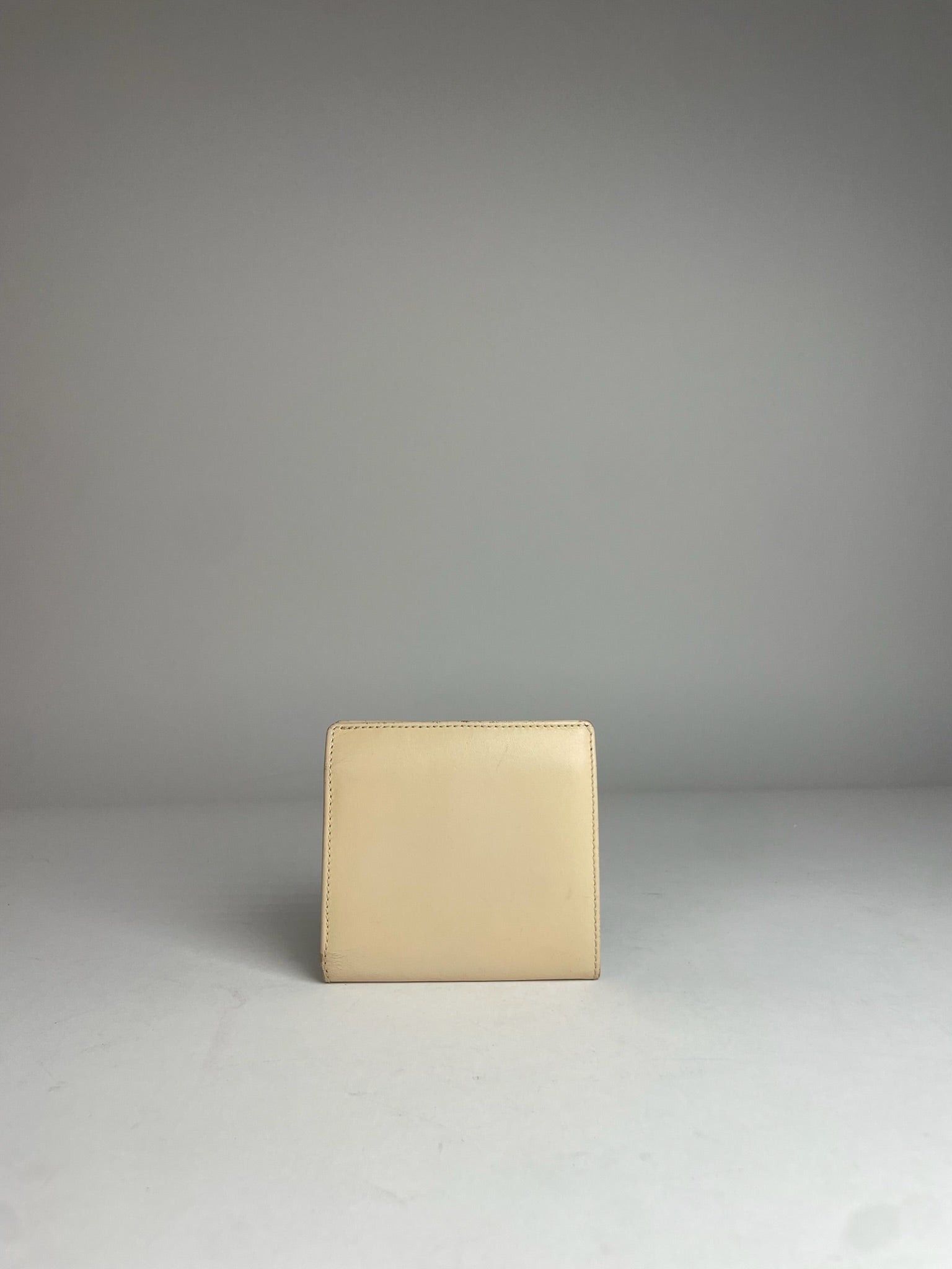 Givenchy Vintage Leather Wallet Beige Size ONE SIZE - 8 Thumbnail
