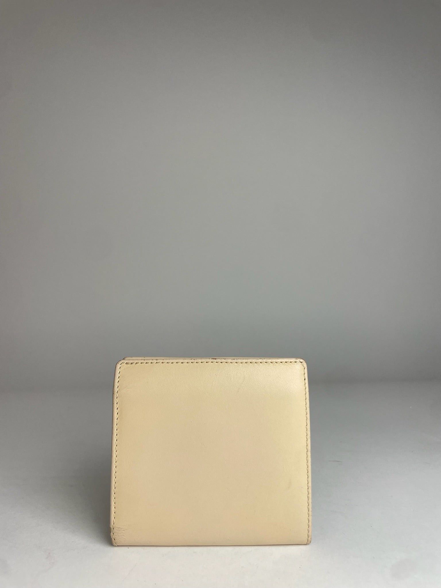 Givenchy Vintage Leather Wallet Beige Size ONE SIZE - 2 Thumbnail