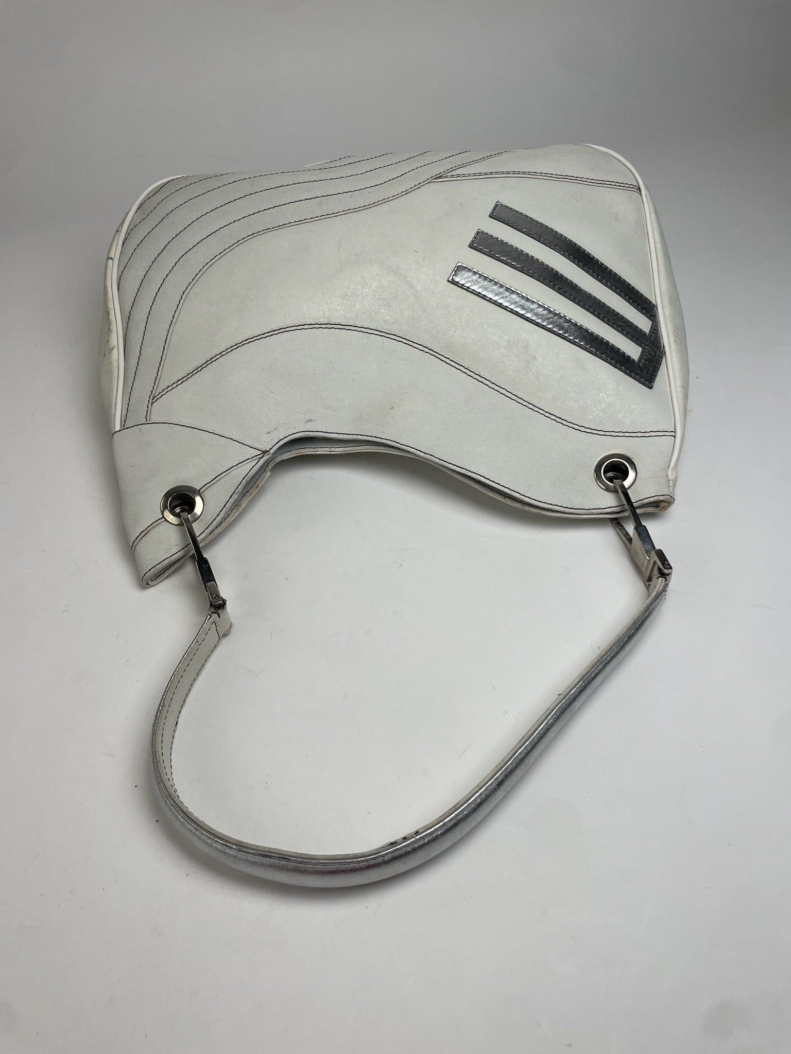 Etro Vintage Leather Handbah White Size ONE SIZE - 6 Thumbnail