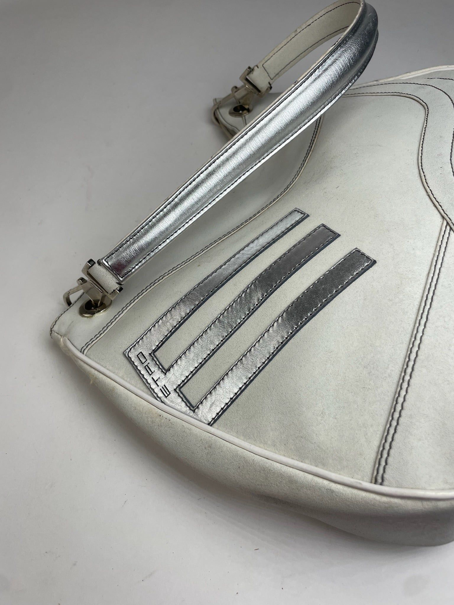 Etro Vintage Leather Handbah White Size ONE SIZE - 5 Thumbnail