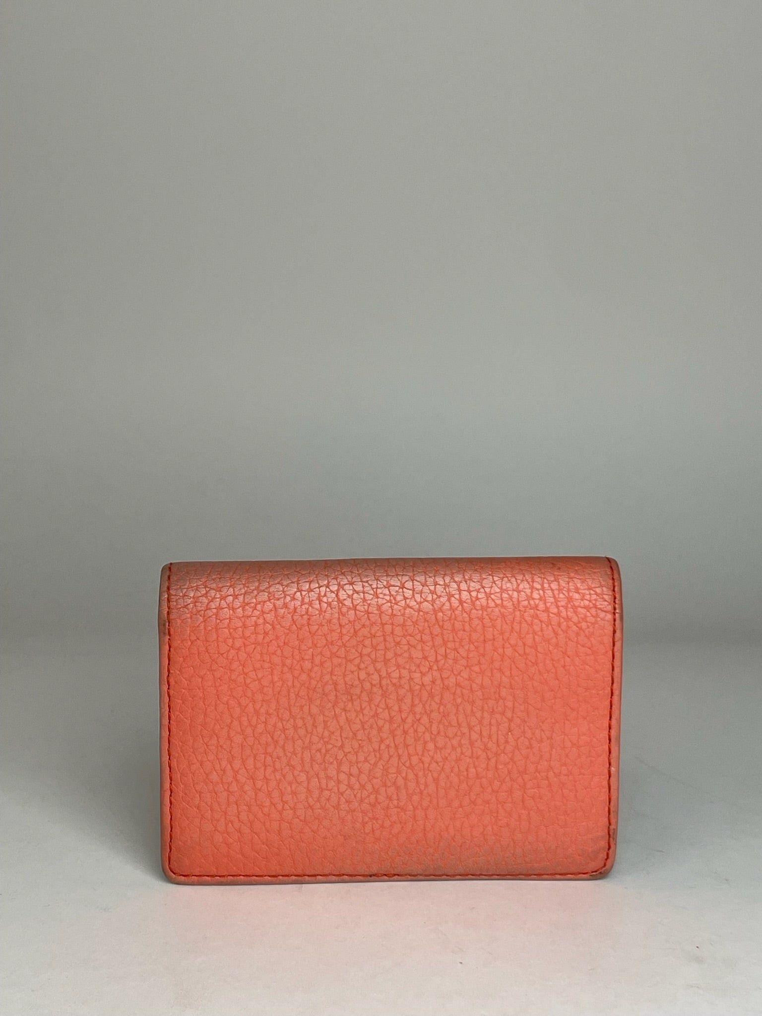 Vivienne Westwood Vintage Leather Card Holder Orange Blue Navy Size ONE SIZE - 2 Thumbnail