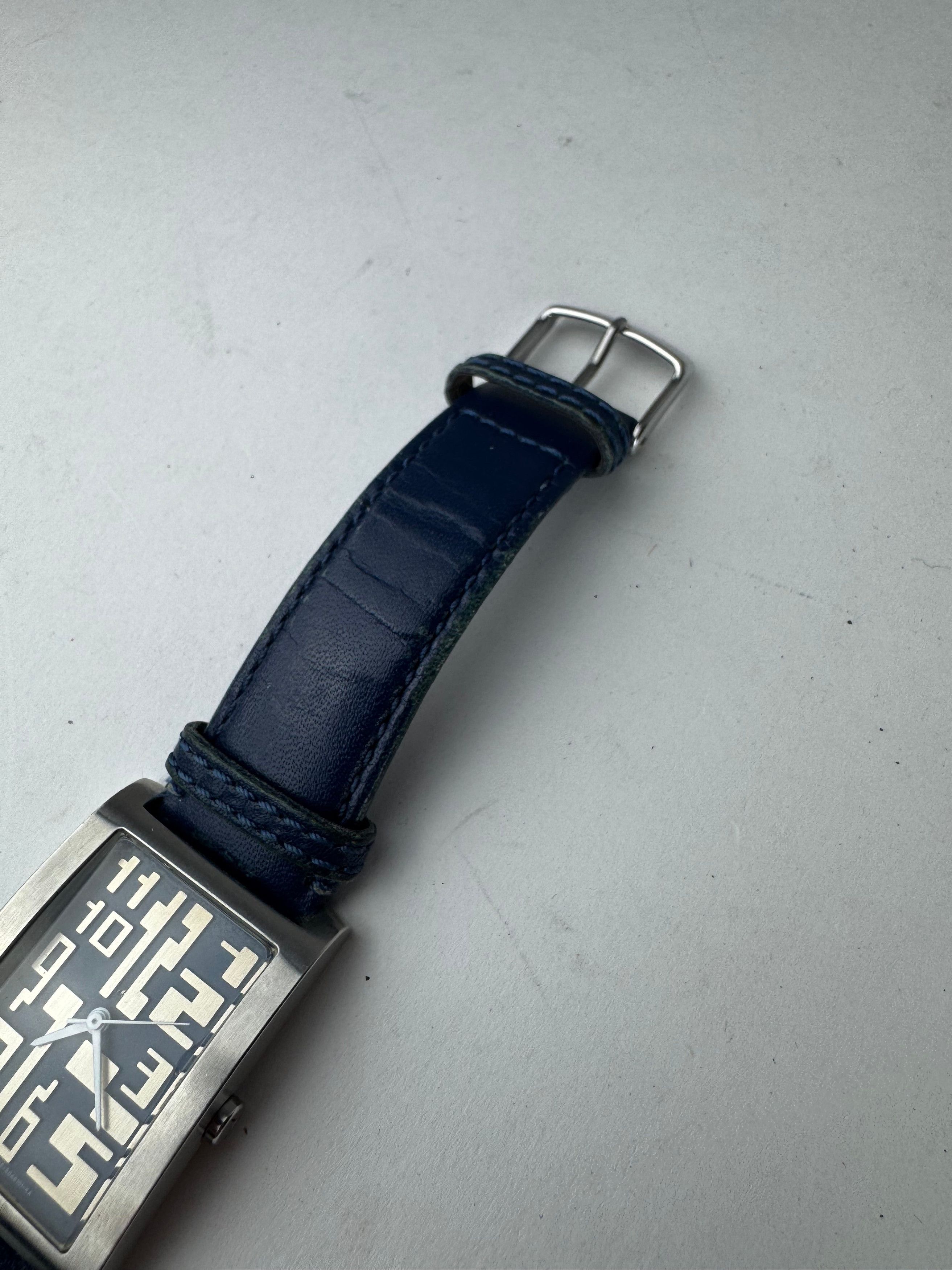 Jean Paul Gaultier Vintage Quartz Watch Navy silver Size ONE SIZE - 9 Thumbnail
