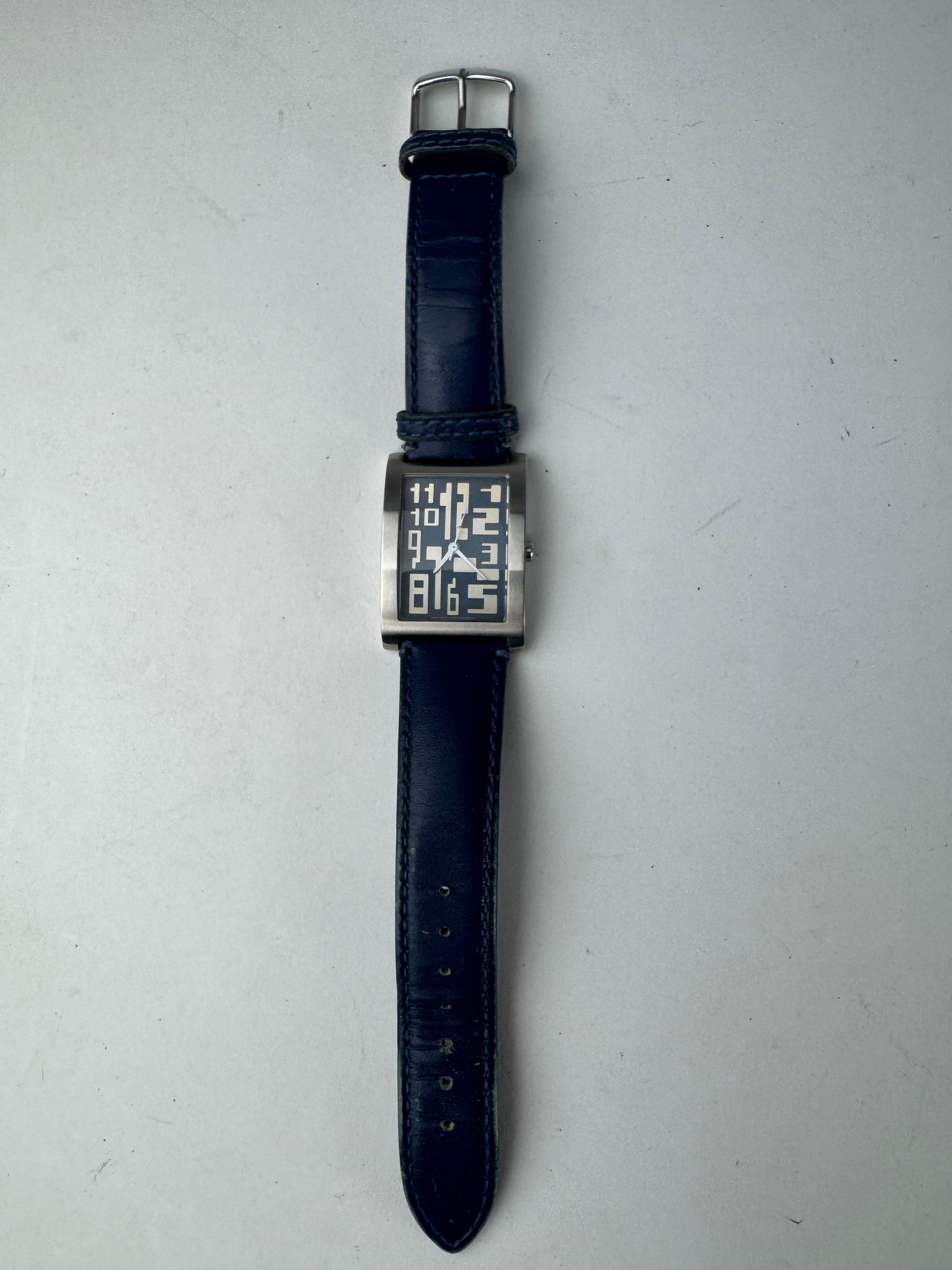 Jean Paul Gaultier Vintage Quartz Watch Navy silver Size ONE SIZE - 2 Thumbnail