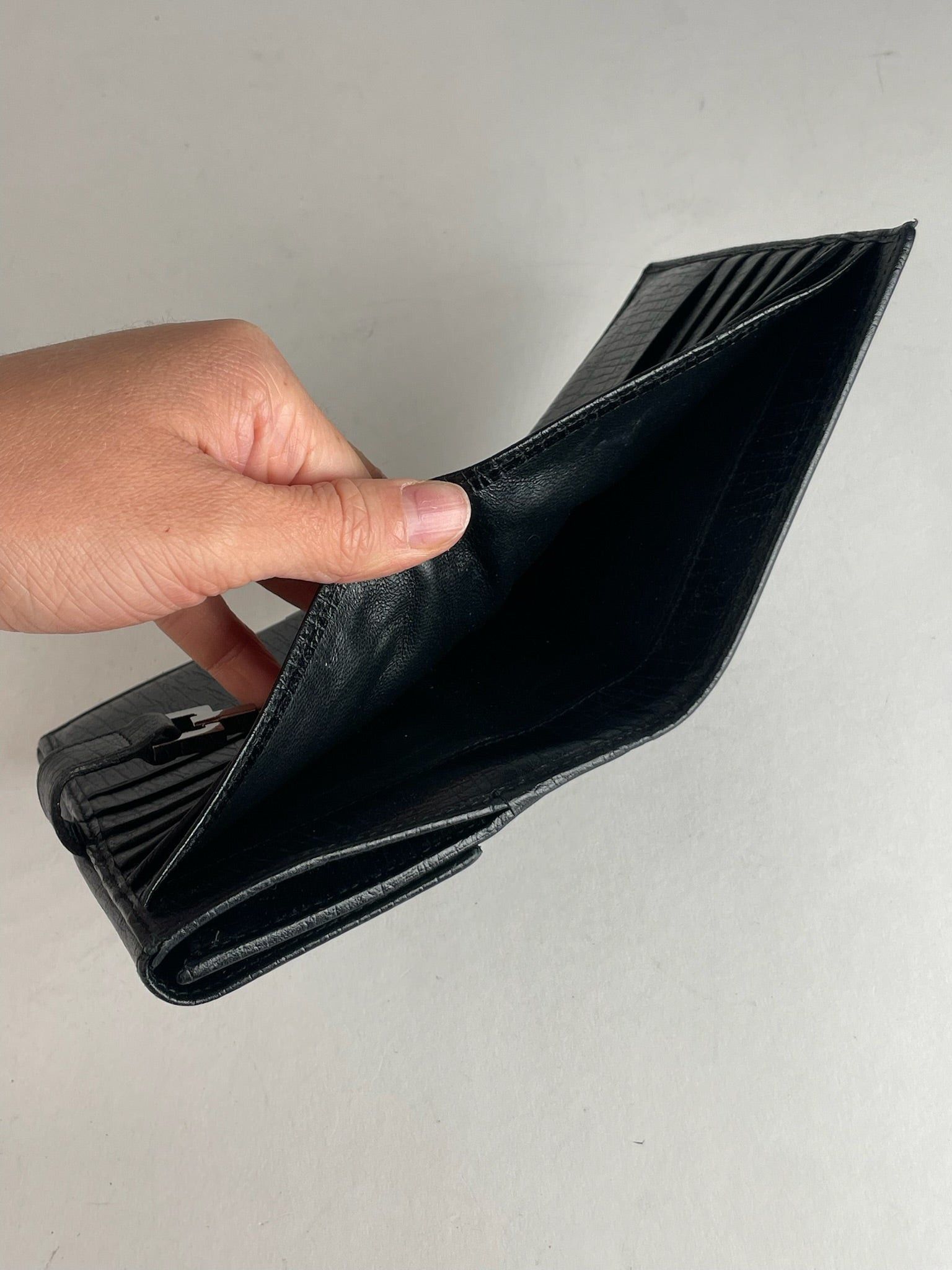 Gucci Vintage Jackie Monogram Wallet Black Size ONE SIZE - 3 Thumbnail