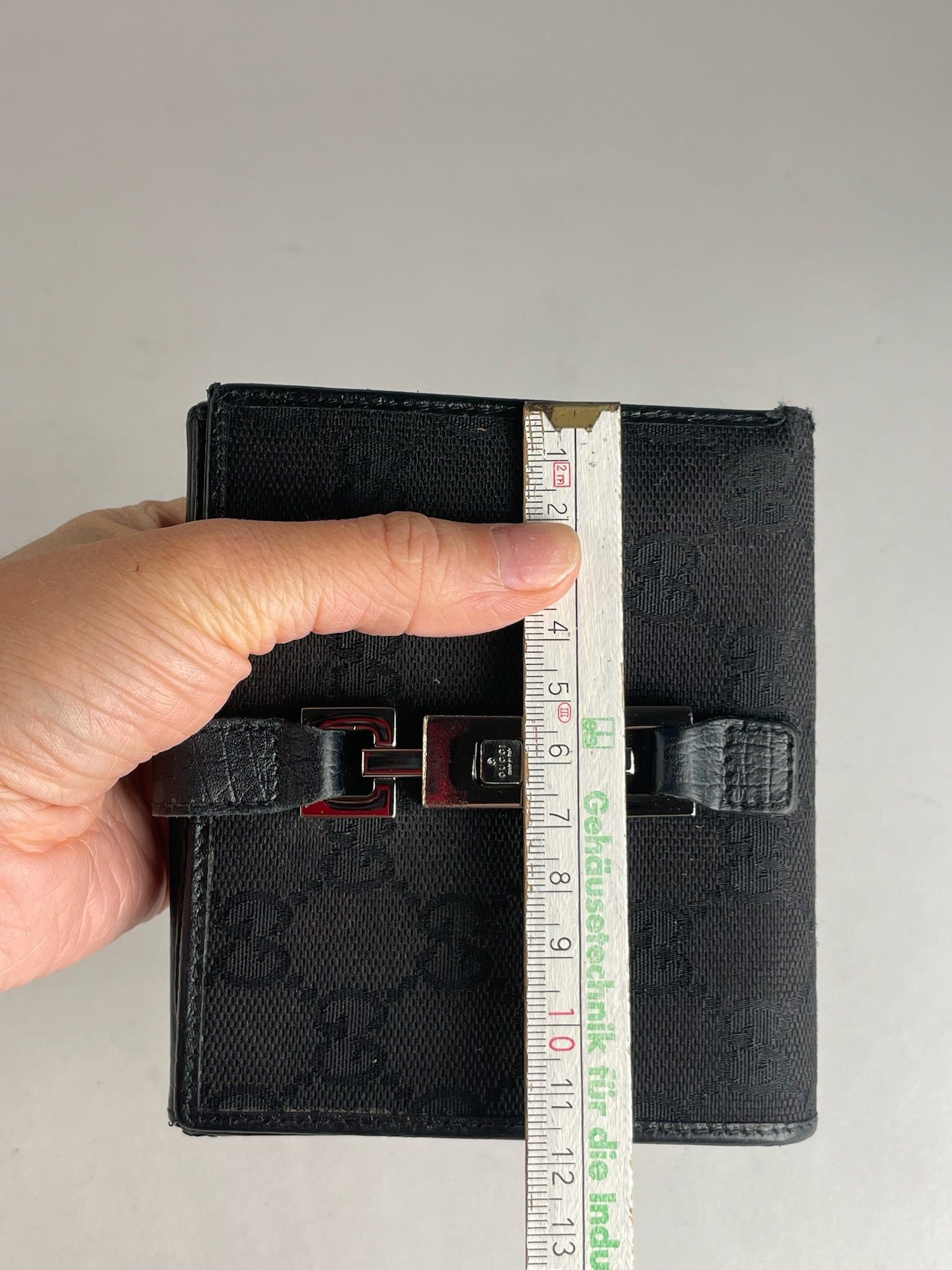 Gucci Vintage Jackie Monogram Wallet Black Size ONE SIZE - 9 Thumbnail