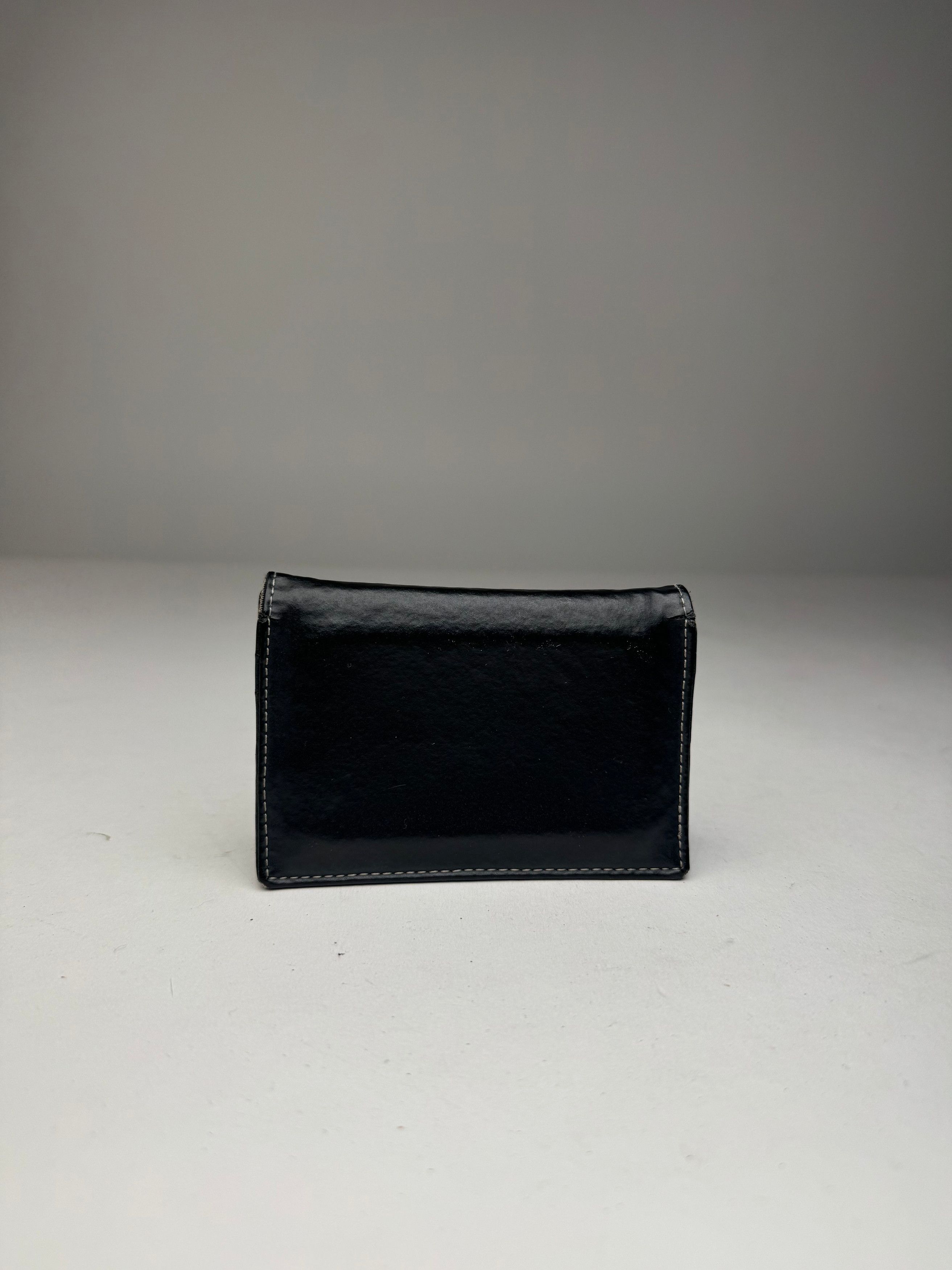 Jean Paul Gaultier Vintage Leather Card Holder Black Size ONE SIZE - 8 Thumbnail