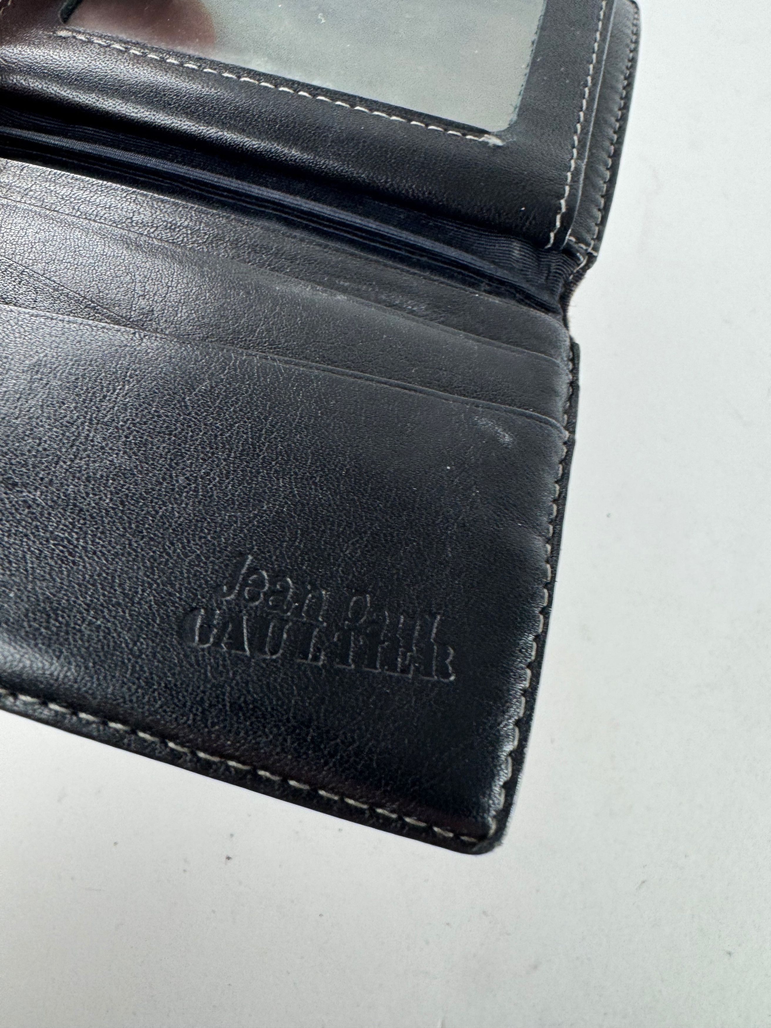 Jean Paul Gaultier Vintage Leather Card Holder Black Size ONE SIZE - 5 Thumbnail