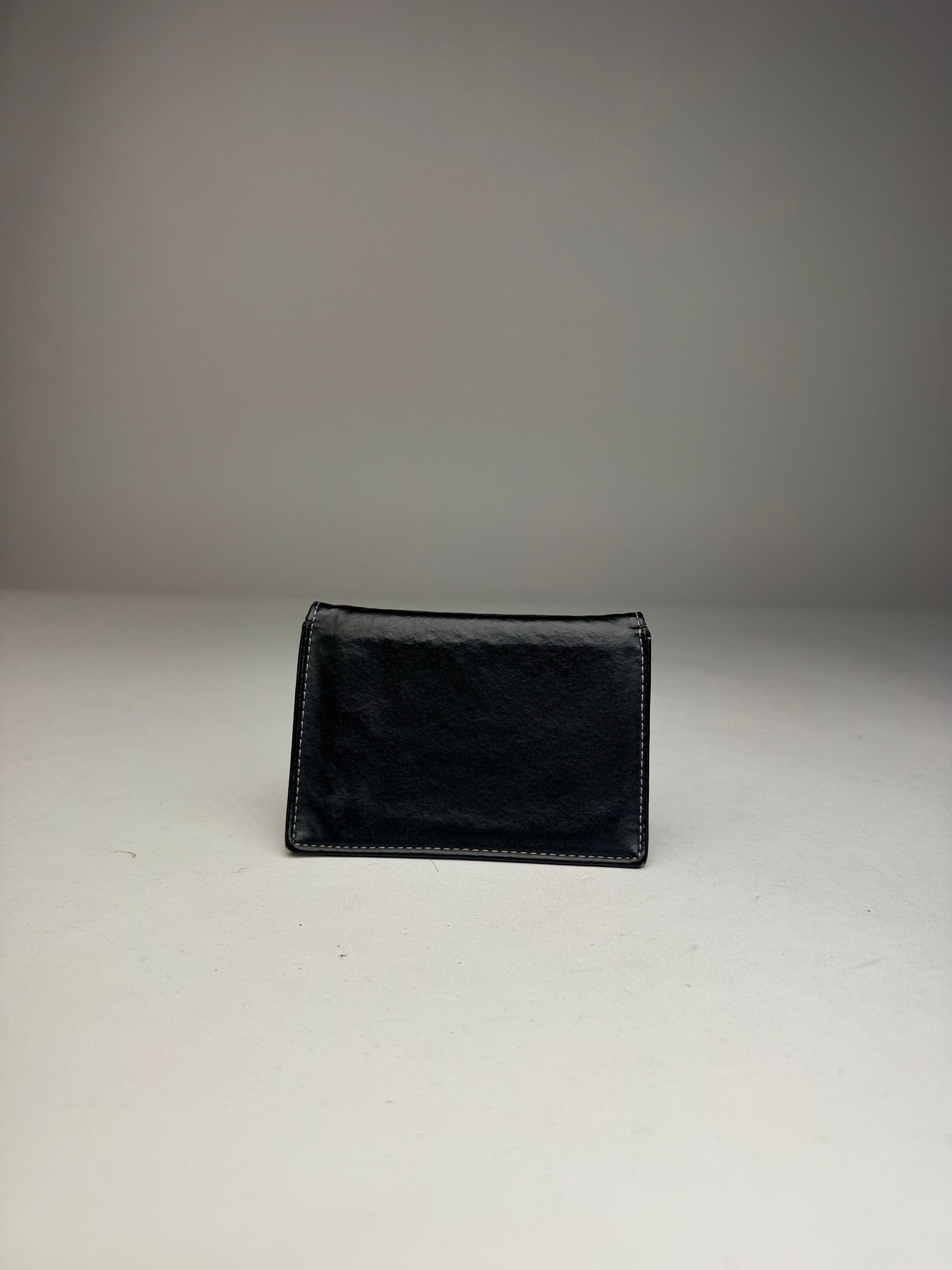 Jean Paul Gaultier Vintage Leather Card Holder Black Size ONE SIZE - 12 Thumbnail
