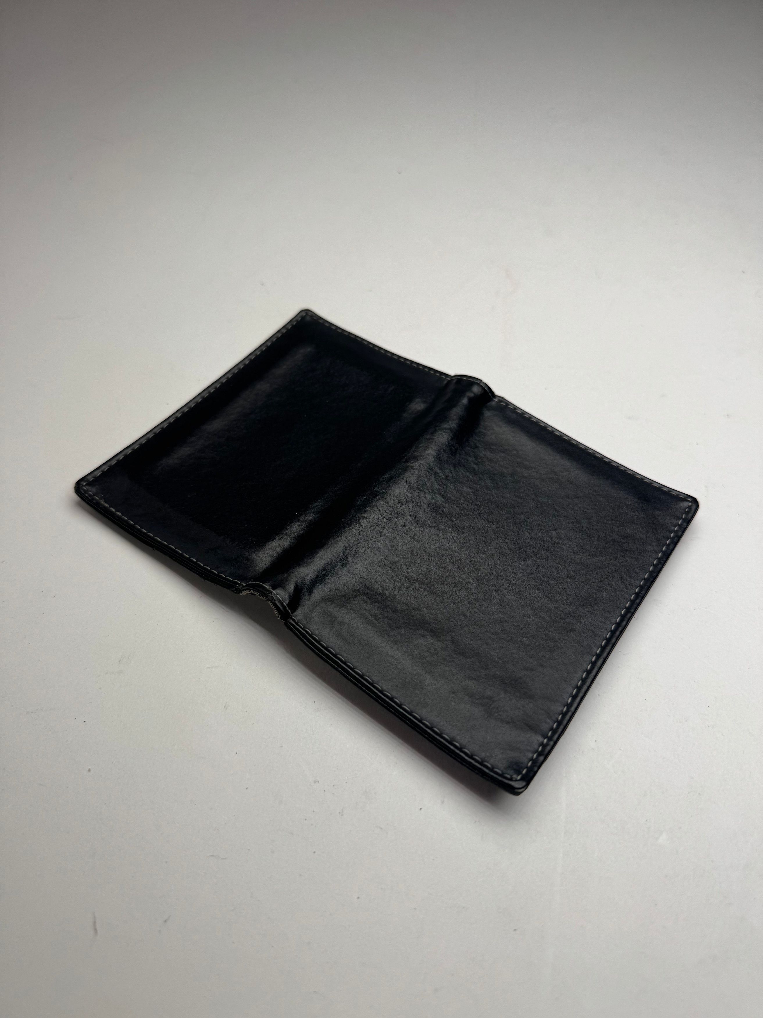 Jean Paul Gaultier Vintage Leather Card Holder Black Size ONE SIZE - 7 Thumbnail