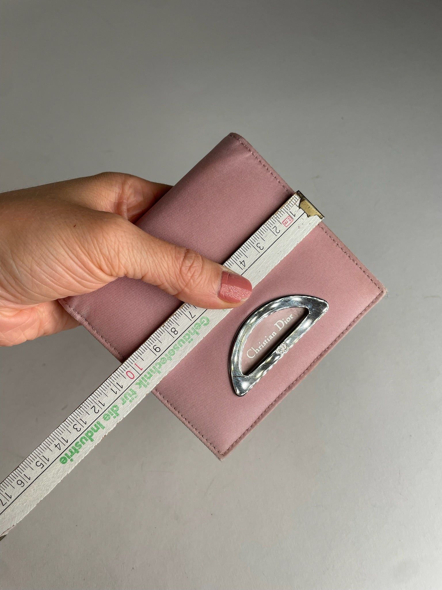 Dior Vintage Leather Polyester Wallet Purple pink Size ONE SIZE - 9 Thumbnail