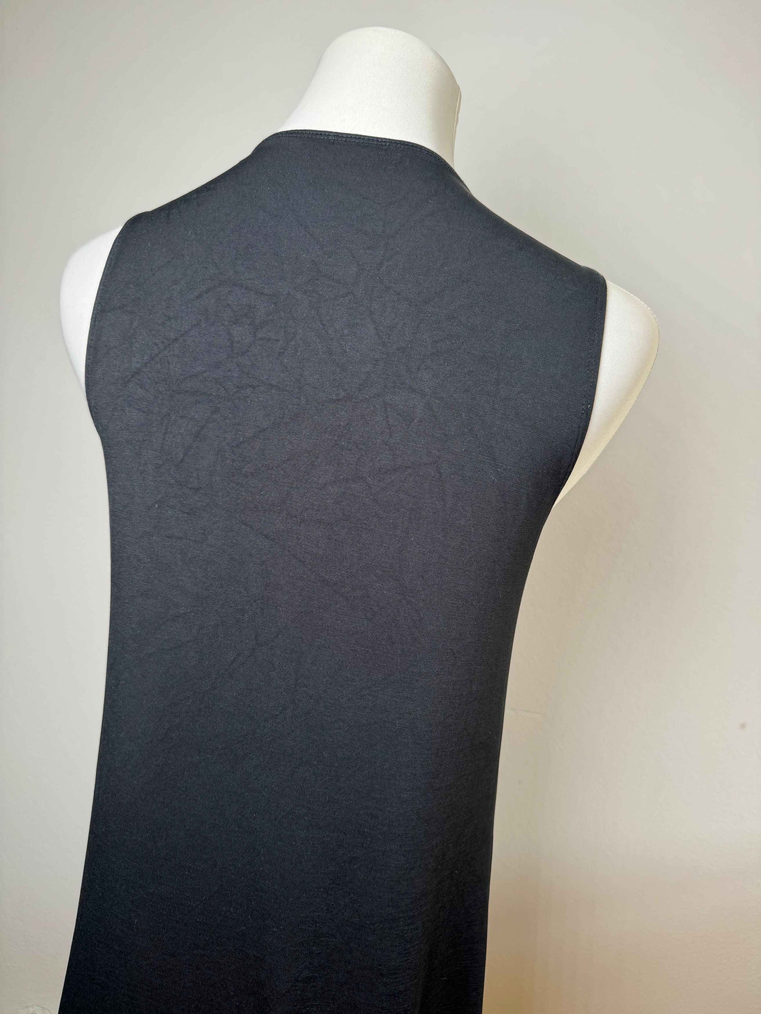 Issey Miyake Vintage Long Dress Black 38/M Size M / US 6-8 / IT 42-44 - 14 Thumbnail
