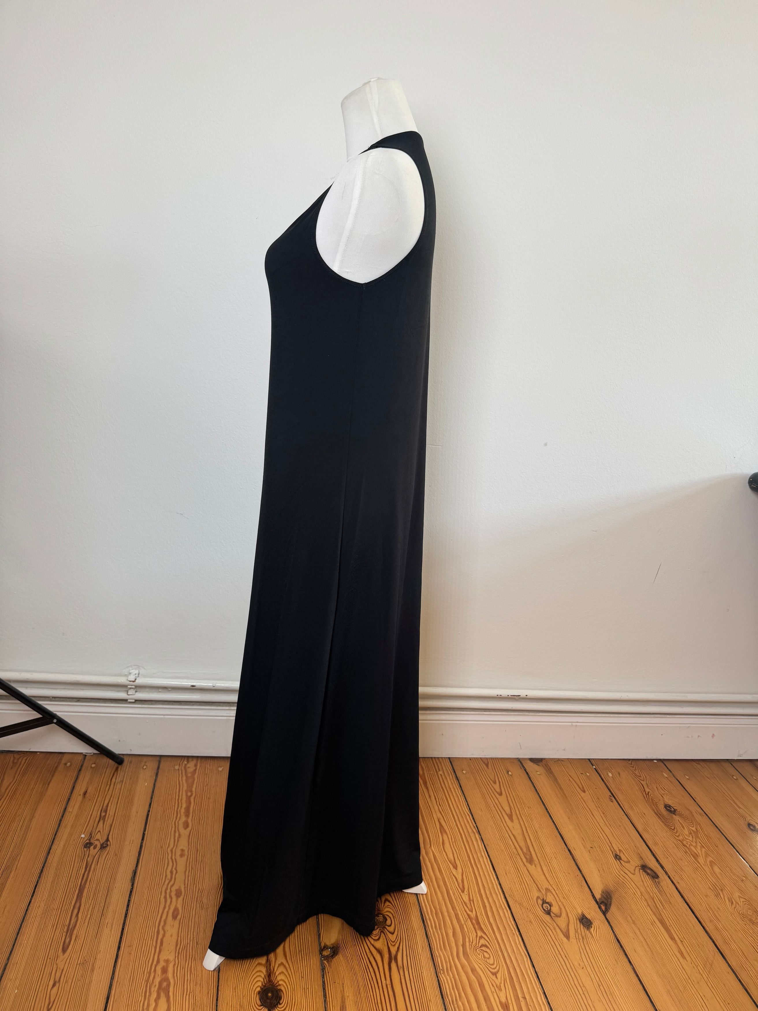 Issey Miyake Vintage Long Dress Black 38/M Size M / US 6-8 / IT 42-44 - 2 Thumbnail
