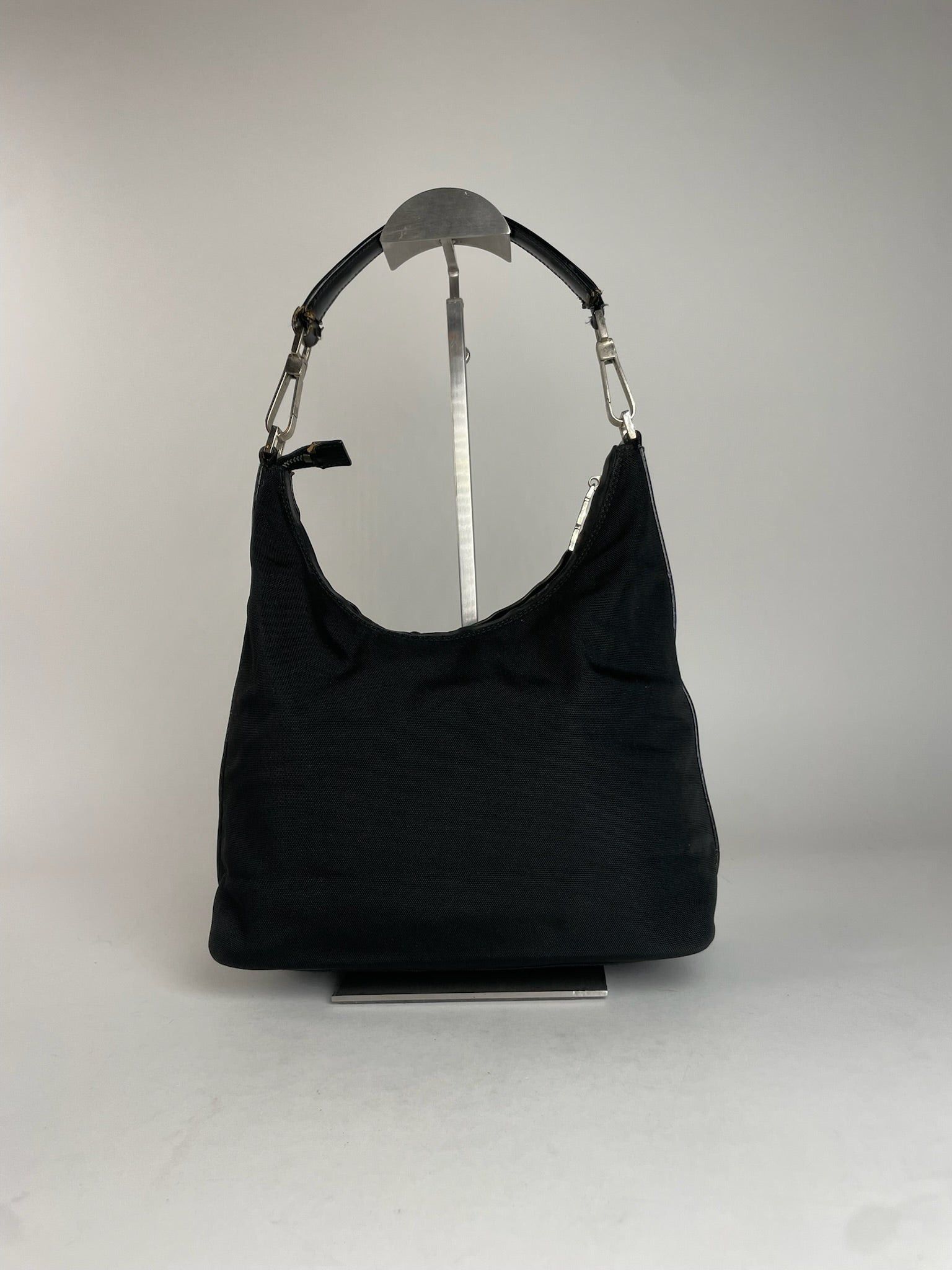 Gucci Vintage Handbag Black Size ONE SIZE - 13 Thumbnail