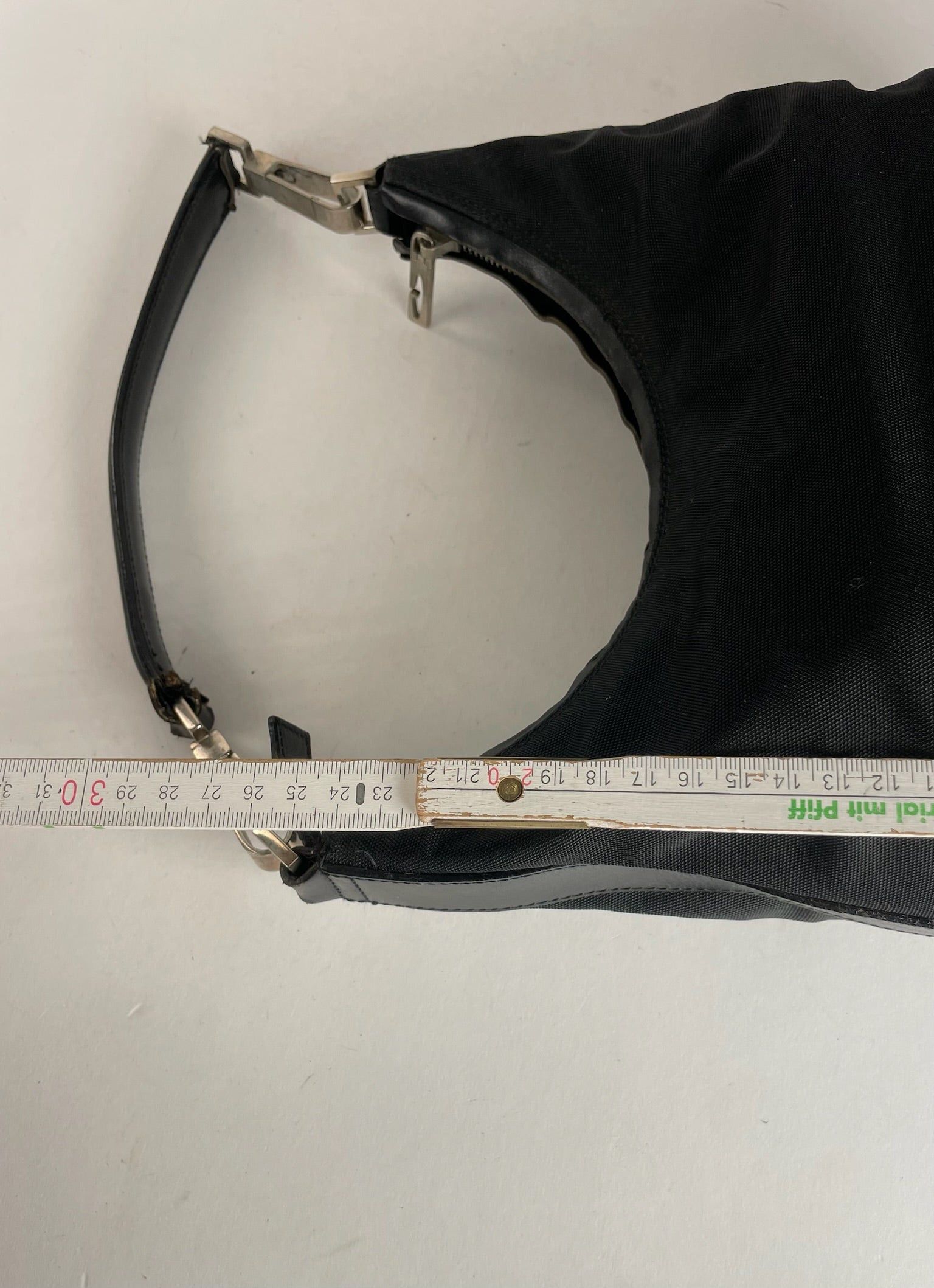 Gucci Vintage Handbag Black Size ONE SIZE - 9 Thumbnail