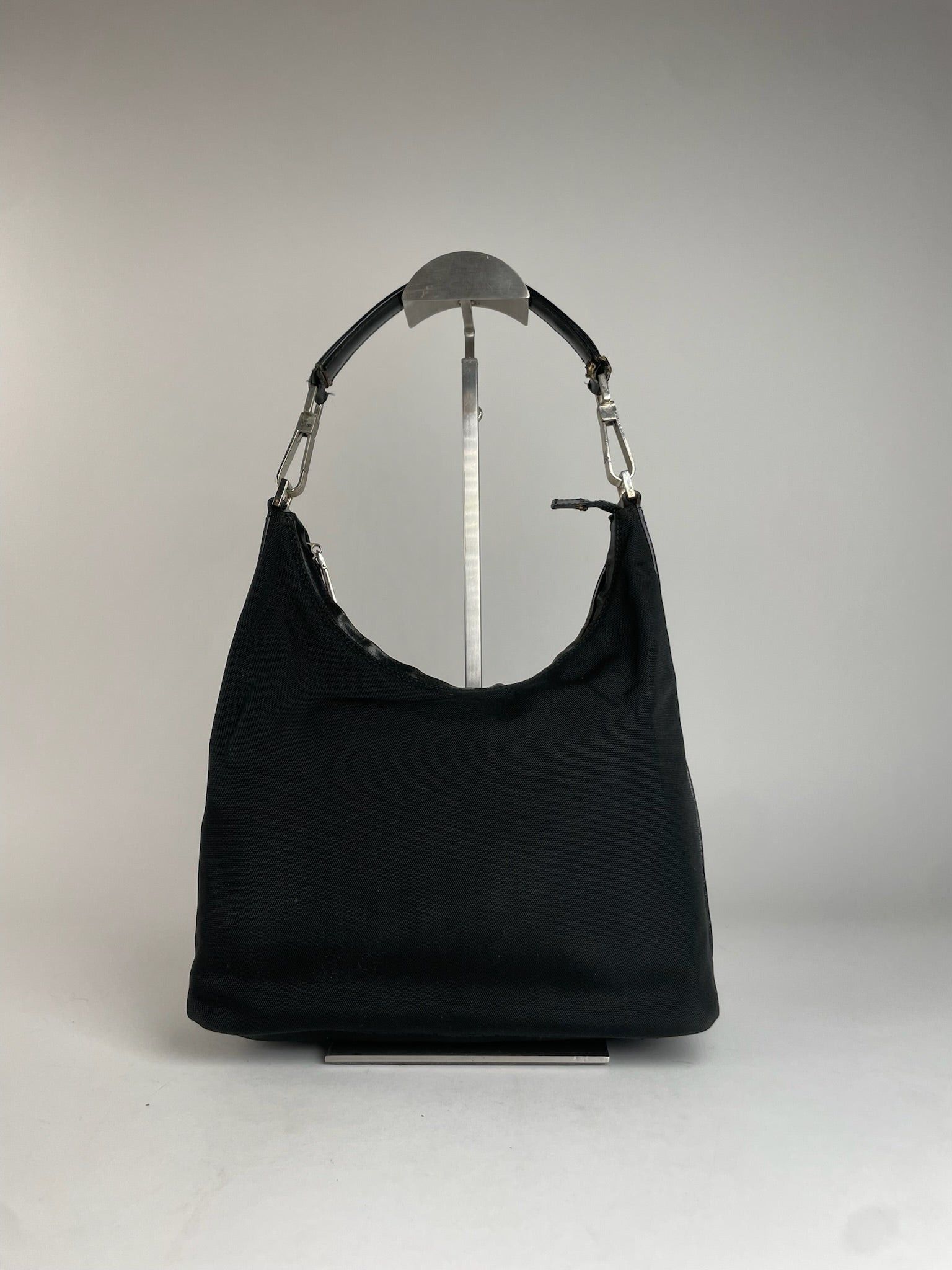 Gucci Vintage Handbag Black Size ONE SIZE - 7 Thumbnail