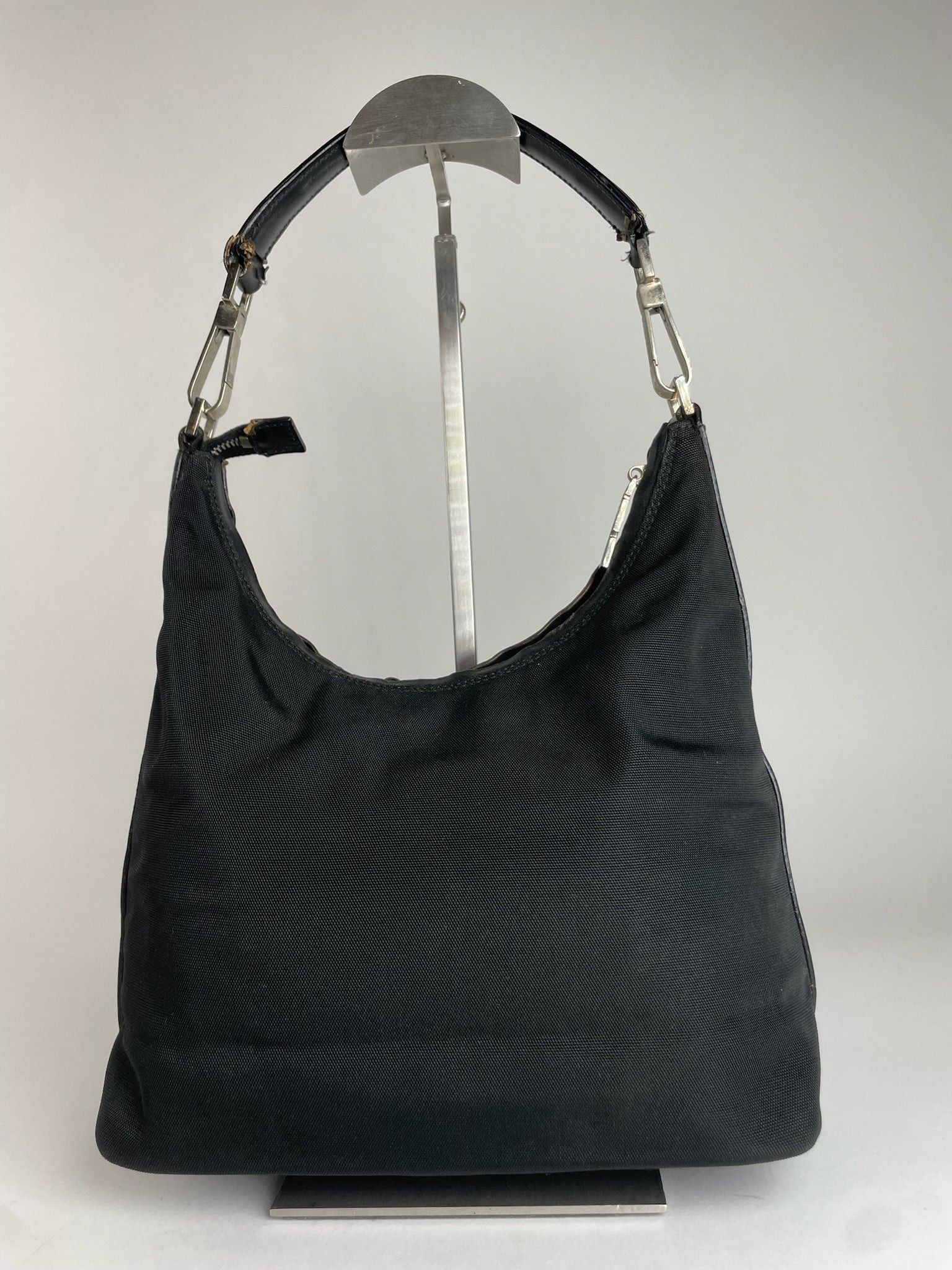 Gucci Vintage Handbag Black Size ONE SIZE - 2 Thumbnail