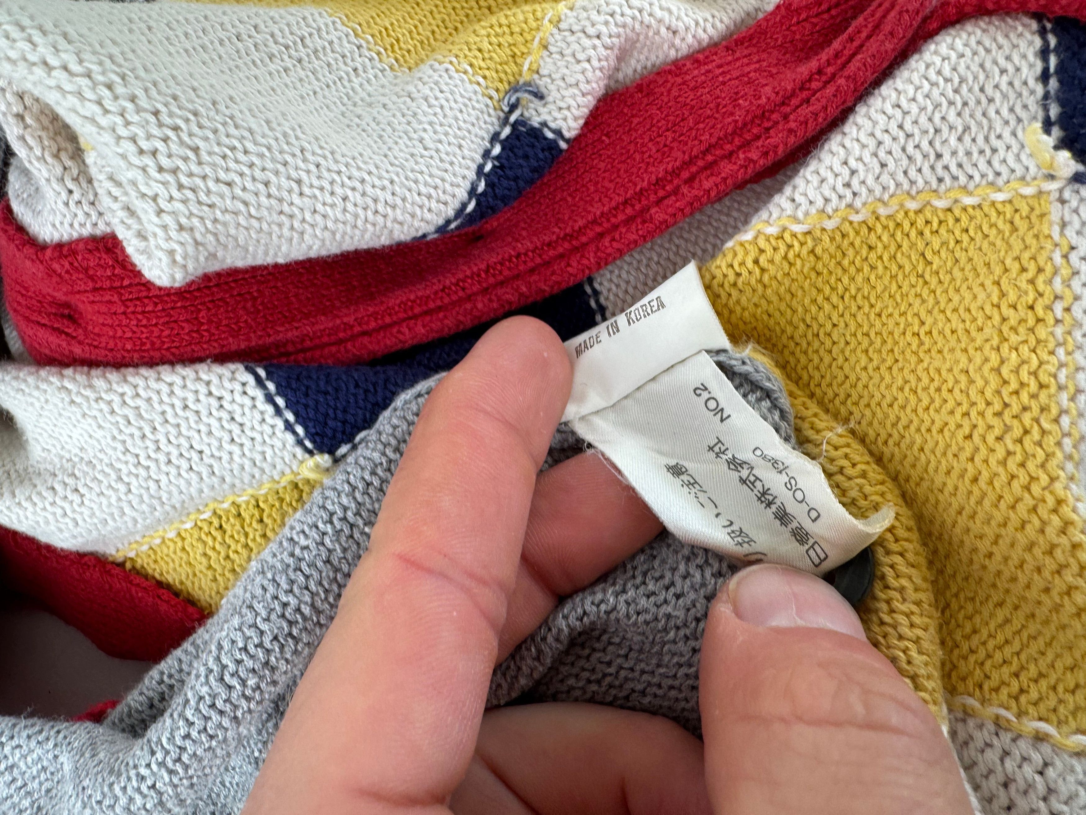 Issey Miyake Vintage Checked West beige black red yellow Size L / US 10 / IT 46 - 12 Thumbnail