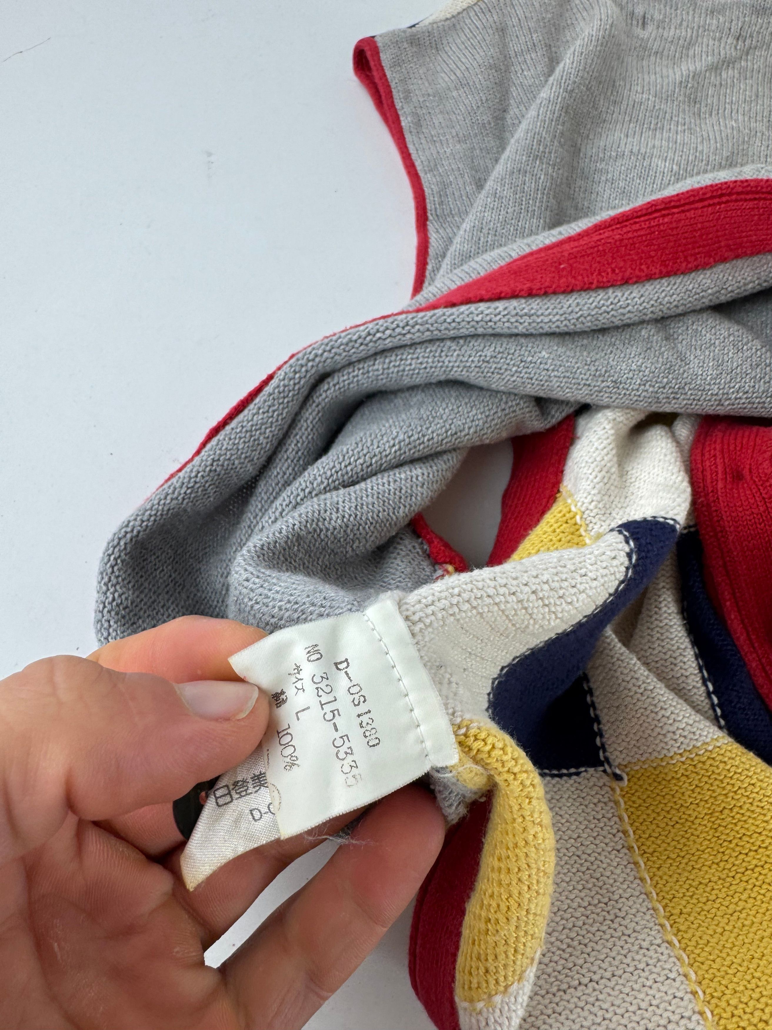 Issey Miyake Vintage Checked West beige black red yellow Size L / US 10 / IT 46 - 10 Thumbnail