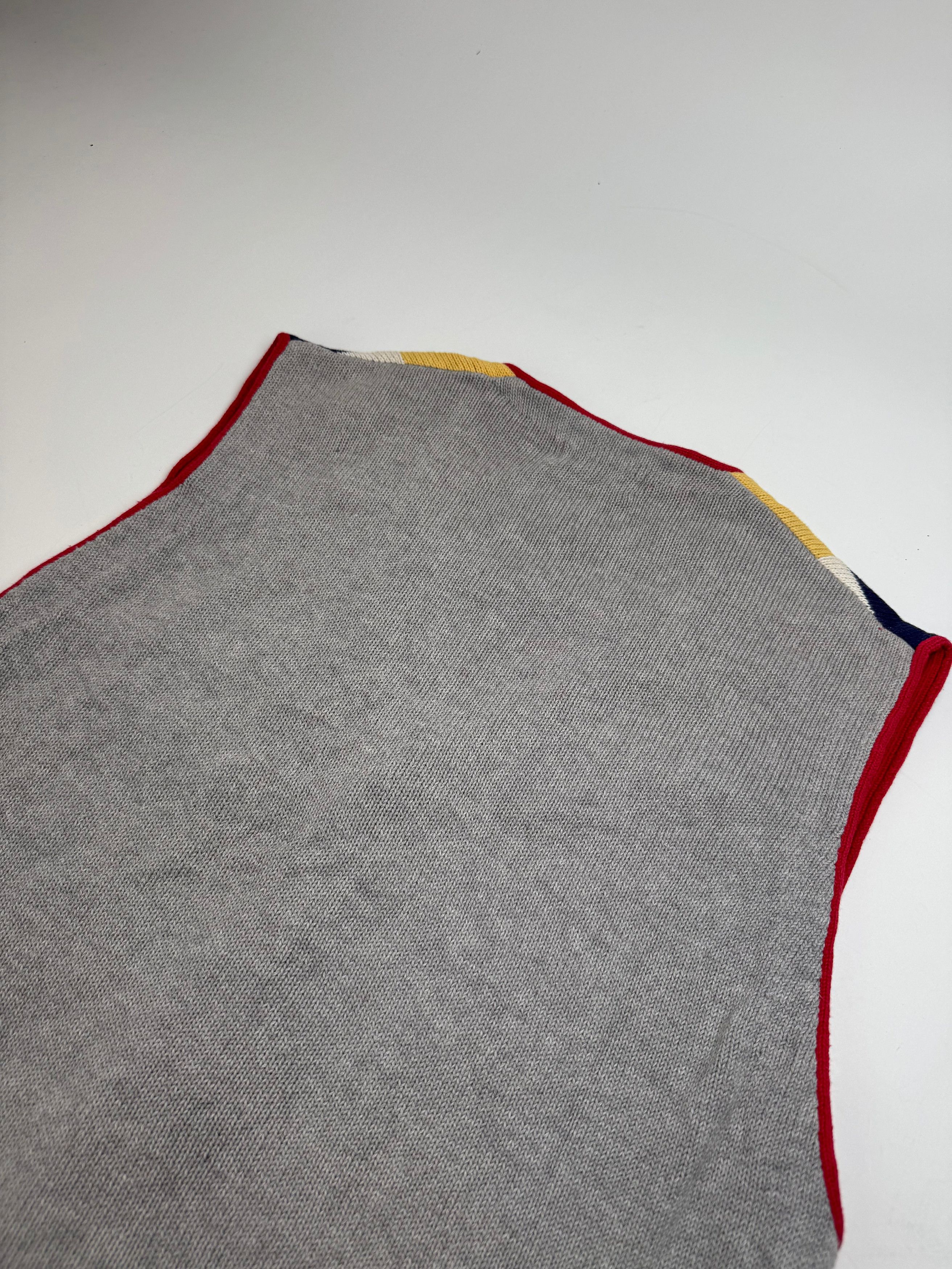 Issey Miyake Vintage Checked West beige black red yellow Size L / US 10 / IT 46 - 9 Thumbnail