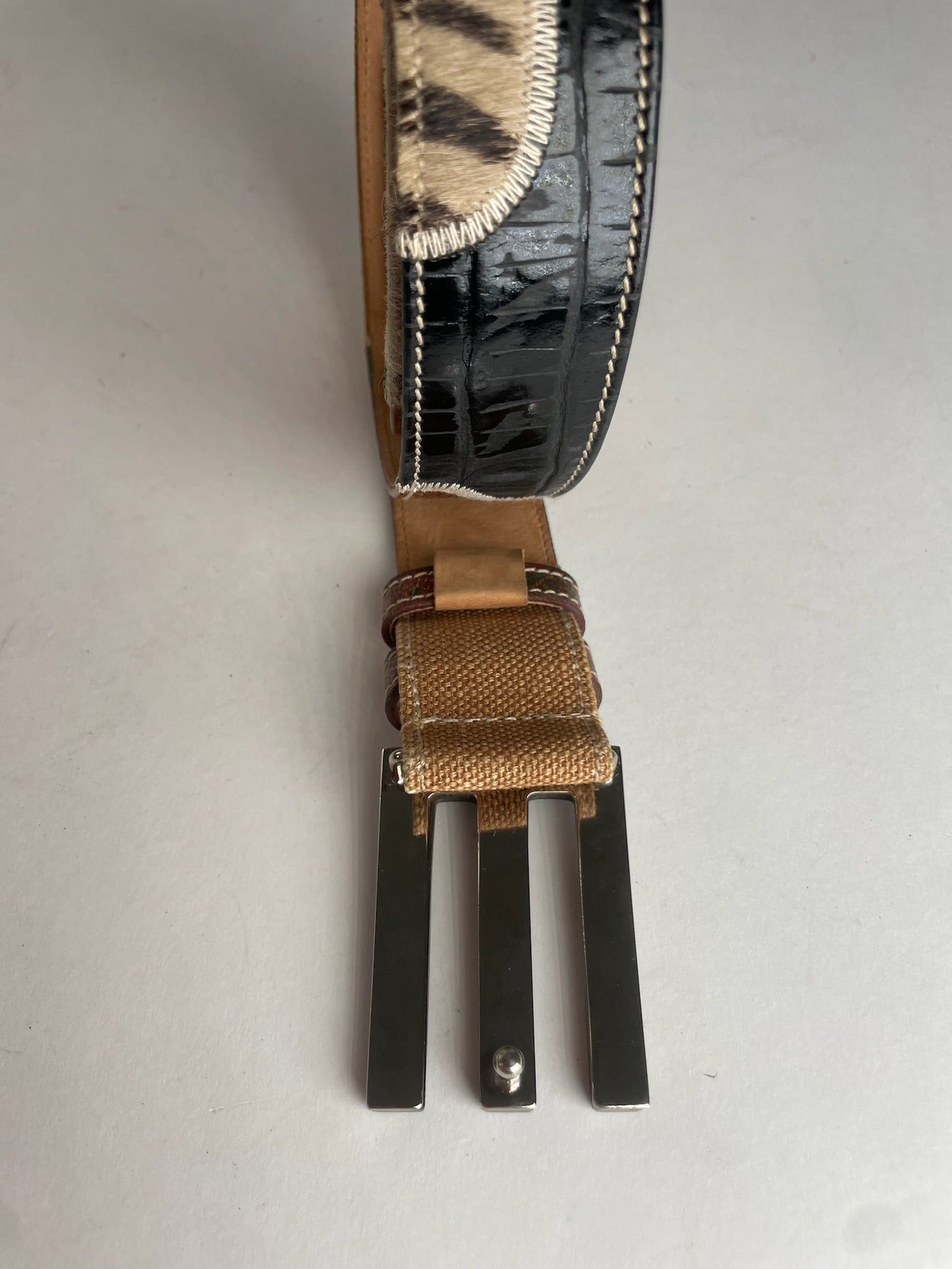 Etro Vintage Multi Material Belt Size ONE SIZE - 3 Thumbnail