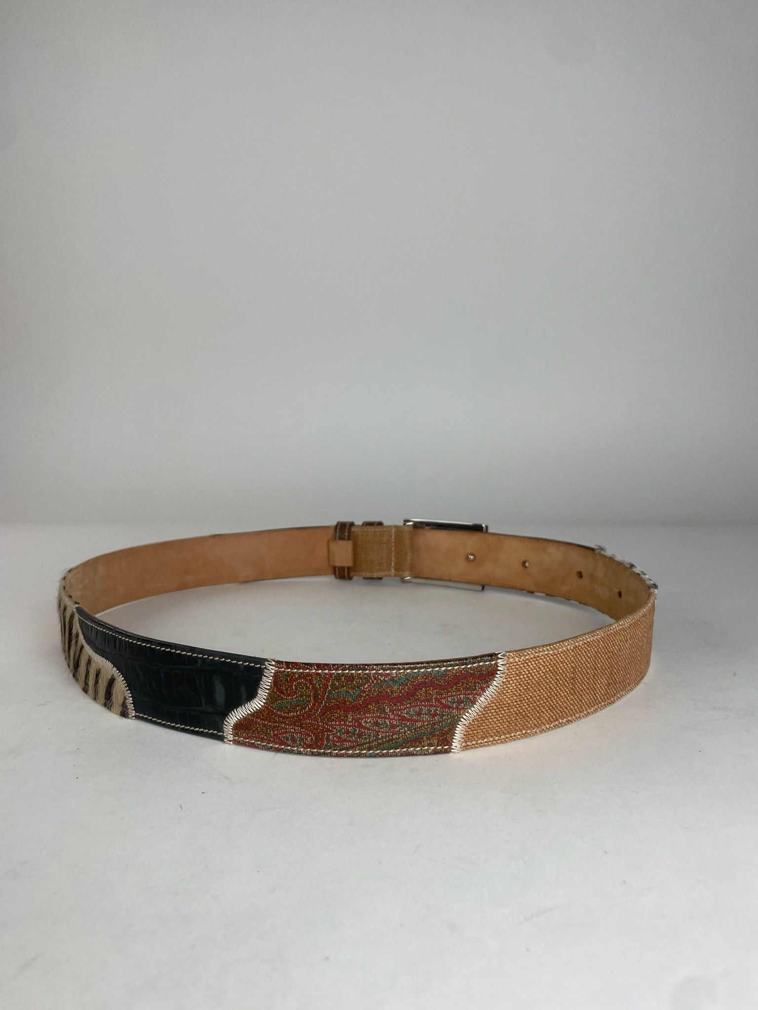 Etro Vintage Multi Material Belt Size ONE SIZE - 6 Thumbnail