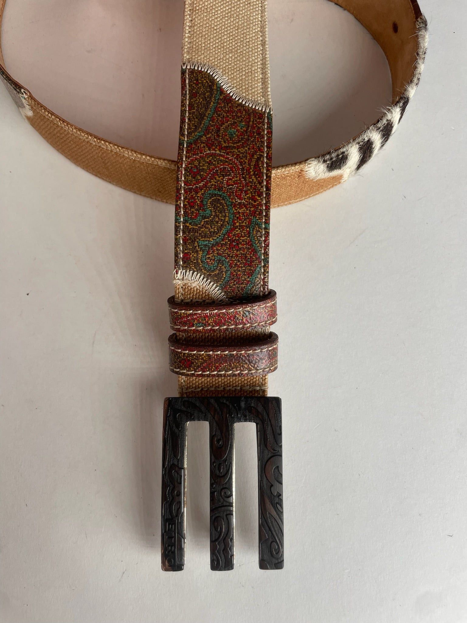 Etro Vintage Multi Material Belt Size ONE SIZE - 8 Thumbnail