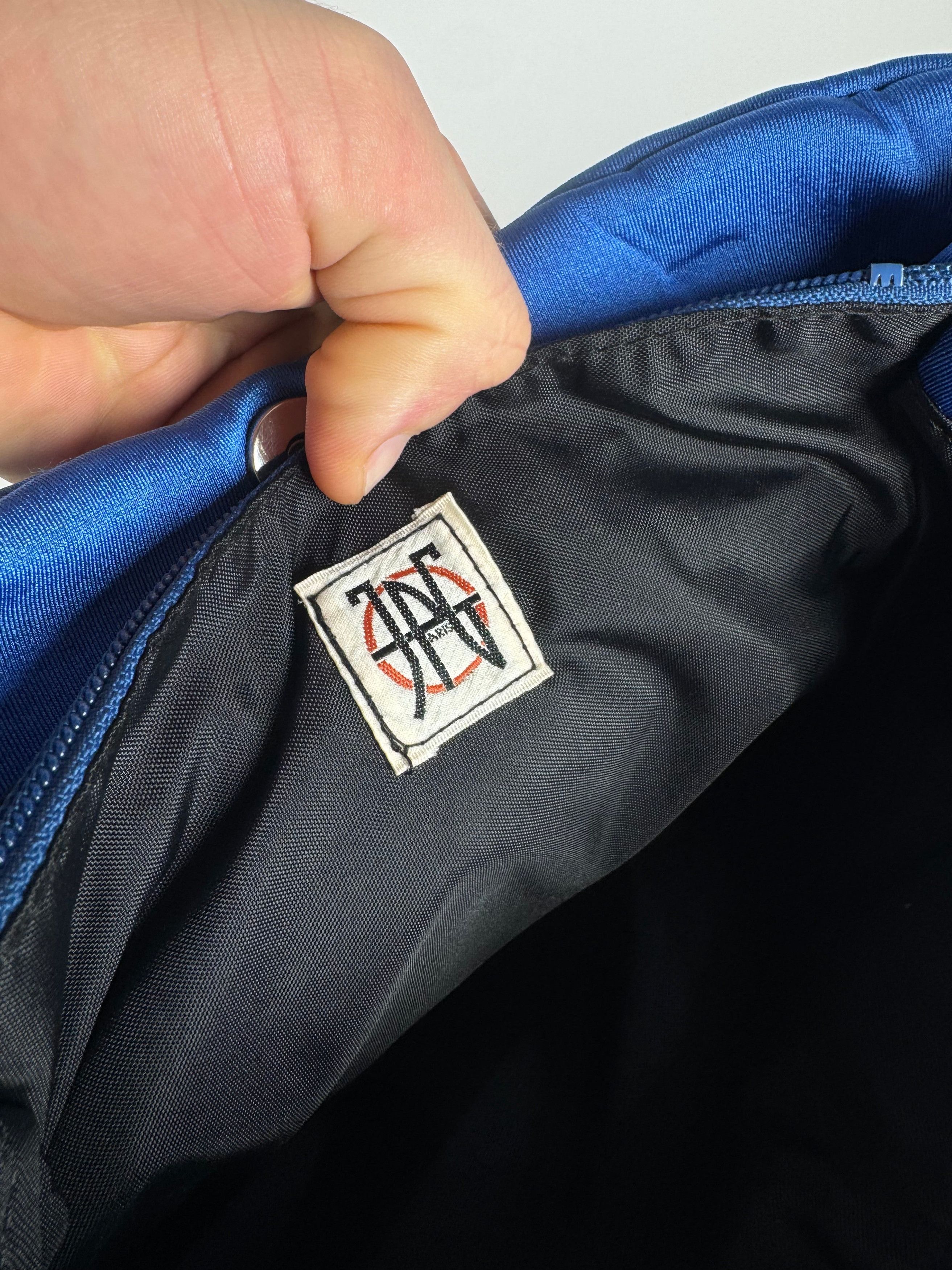 Jean Paul Gaultier Vintage Canvas Polyester Bag Blue Size ONE SIZE - 4 Thumbnail