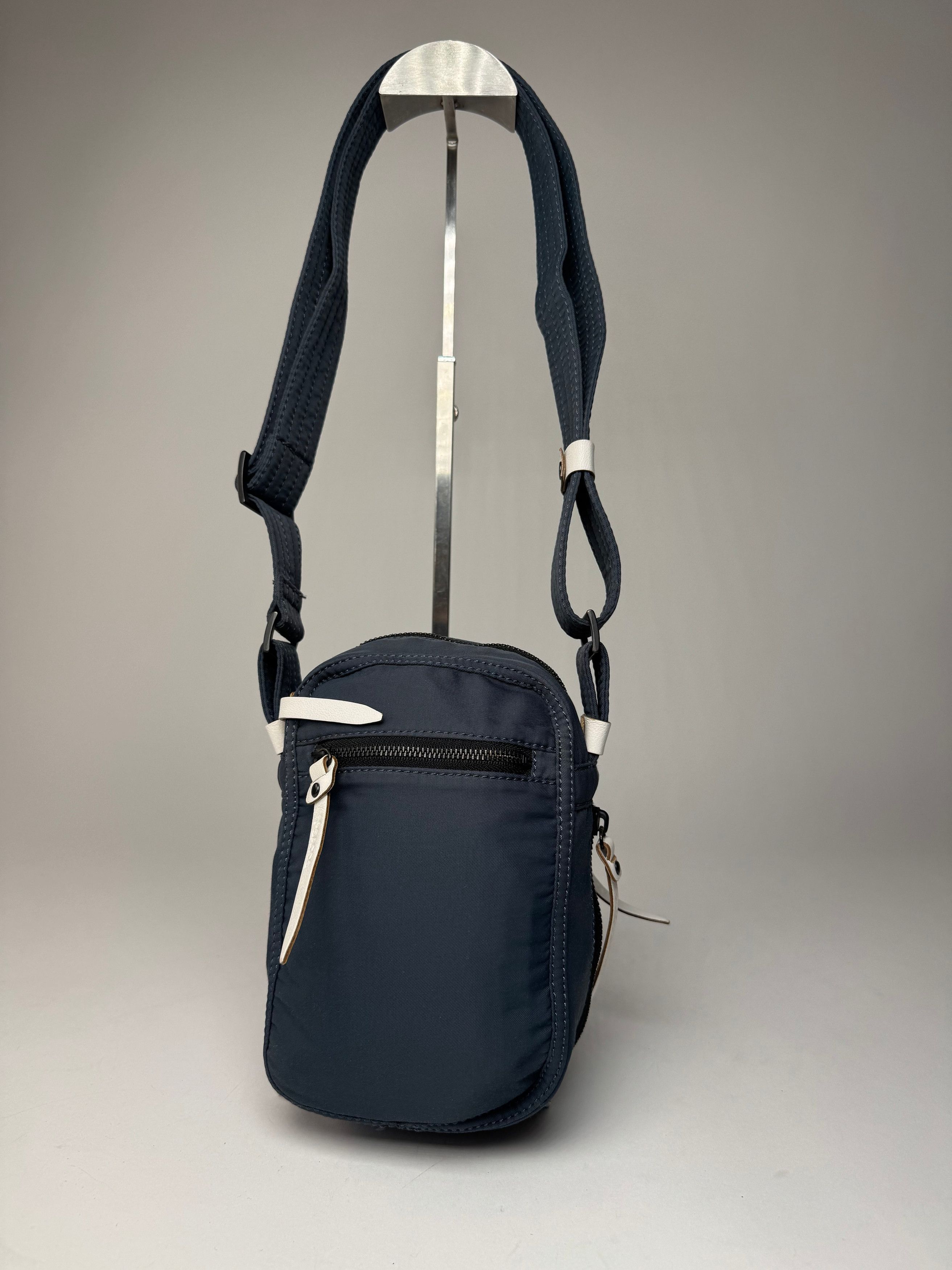 Yohji Yamamoto Vintage Y-Saccs Multiway Bag navy White Size ONE SIZE - 2 Thumbnail