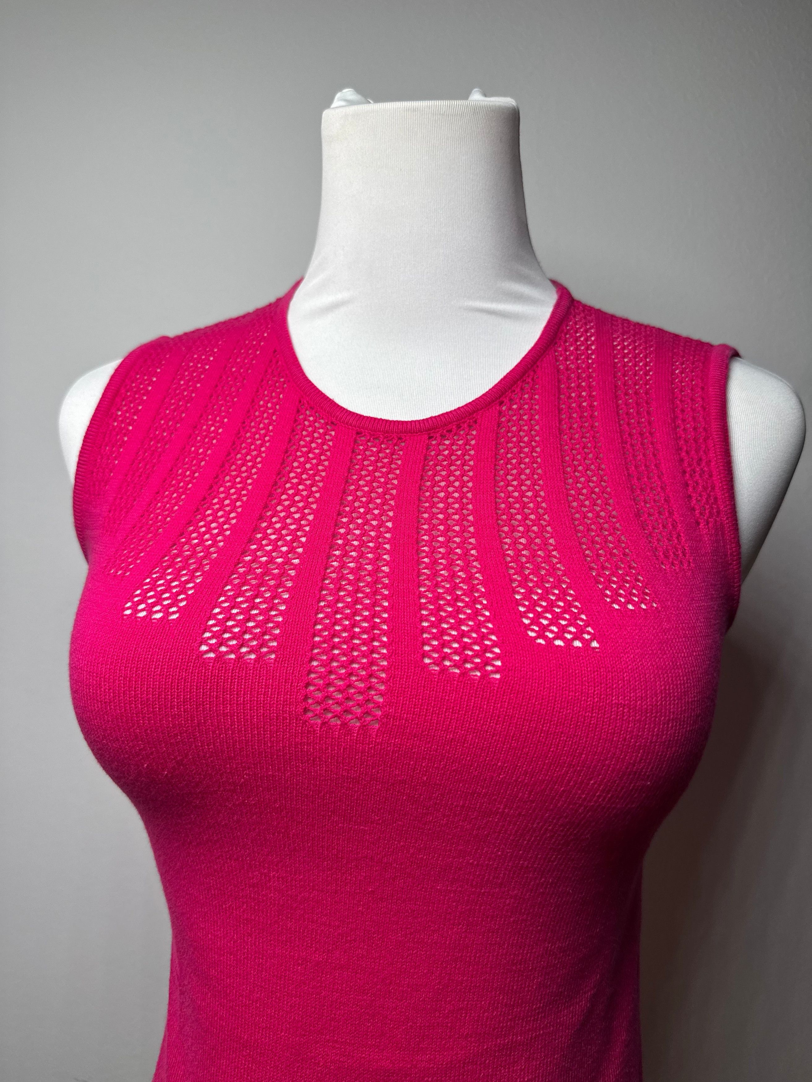 Other Vintage Versace Top Pink 38/M Size S / US 4 / IT 40 - 12 Thumbnail