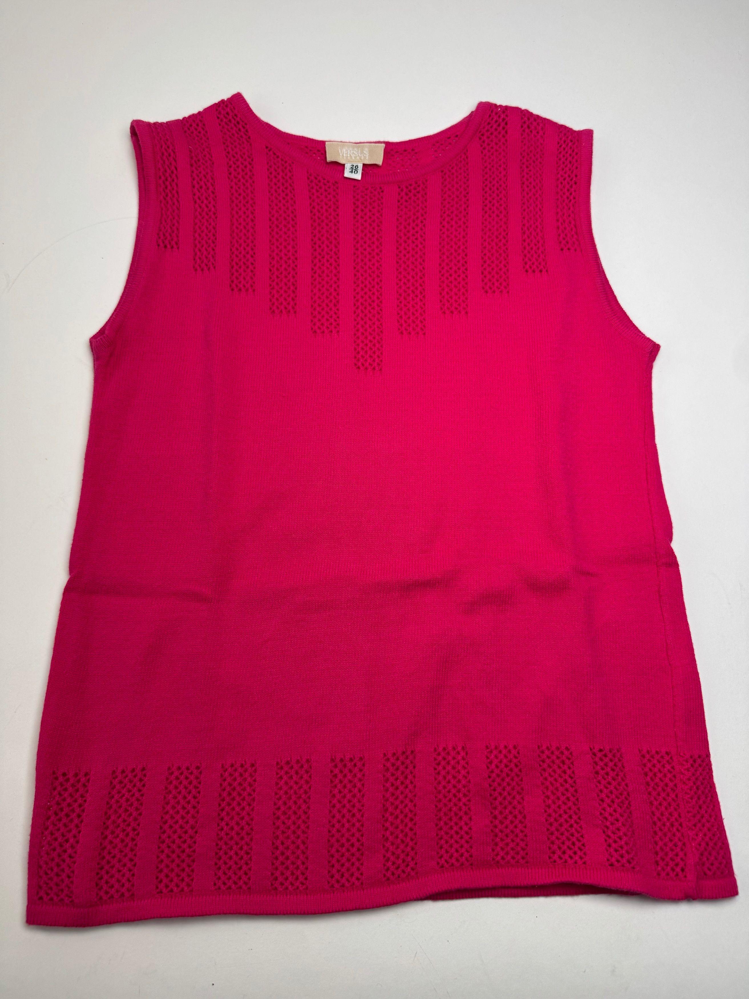 Other Vintage Versace Top Pink 38/M Size S / US 4 / IT 40 - 4 Thumbnail