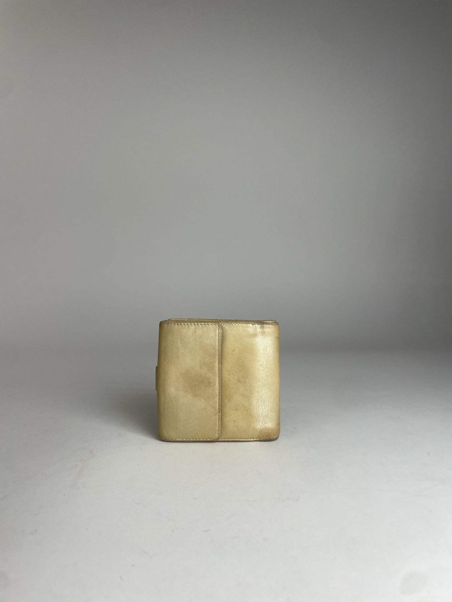 Loewe Vintage Madrid Anagram Leather Wallet Gold Size ONE SIZE - 7 Thumbnail